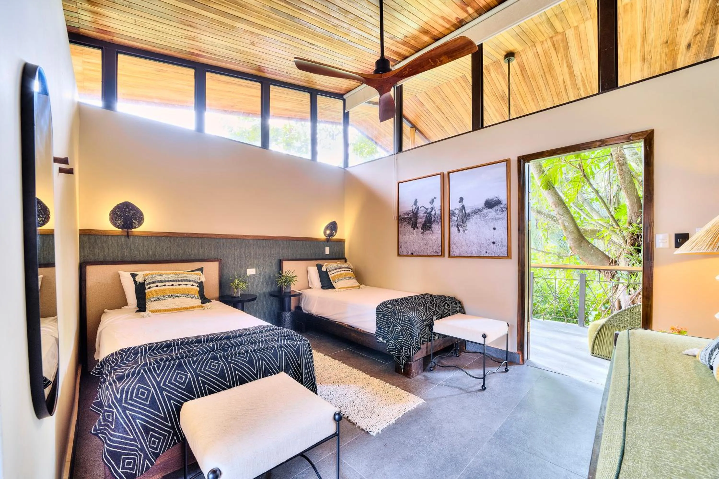 Bed in Conga Boutique Hotel