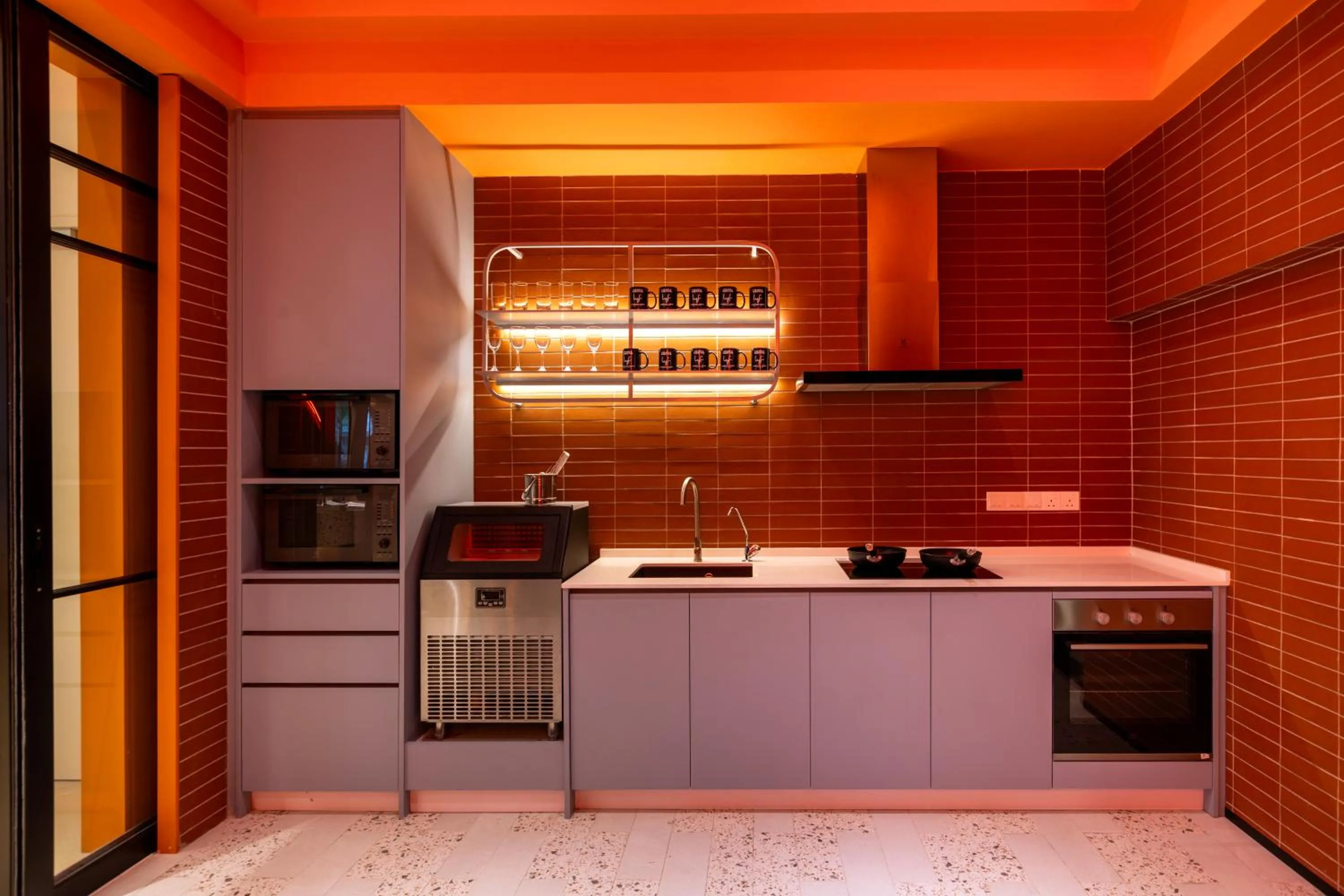 kitchen in lyf Georgetown Penang