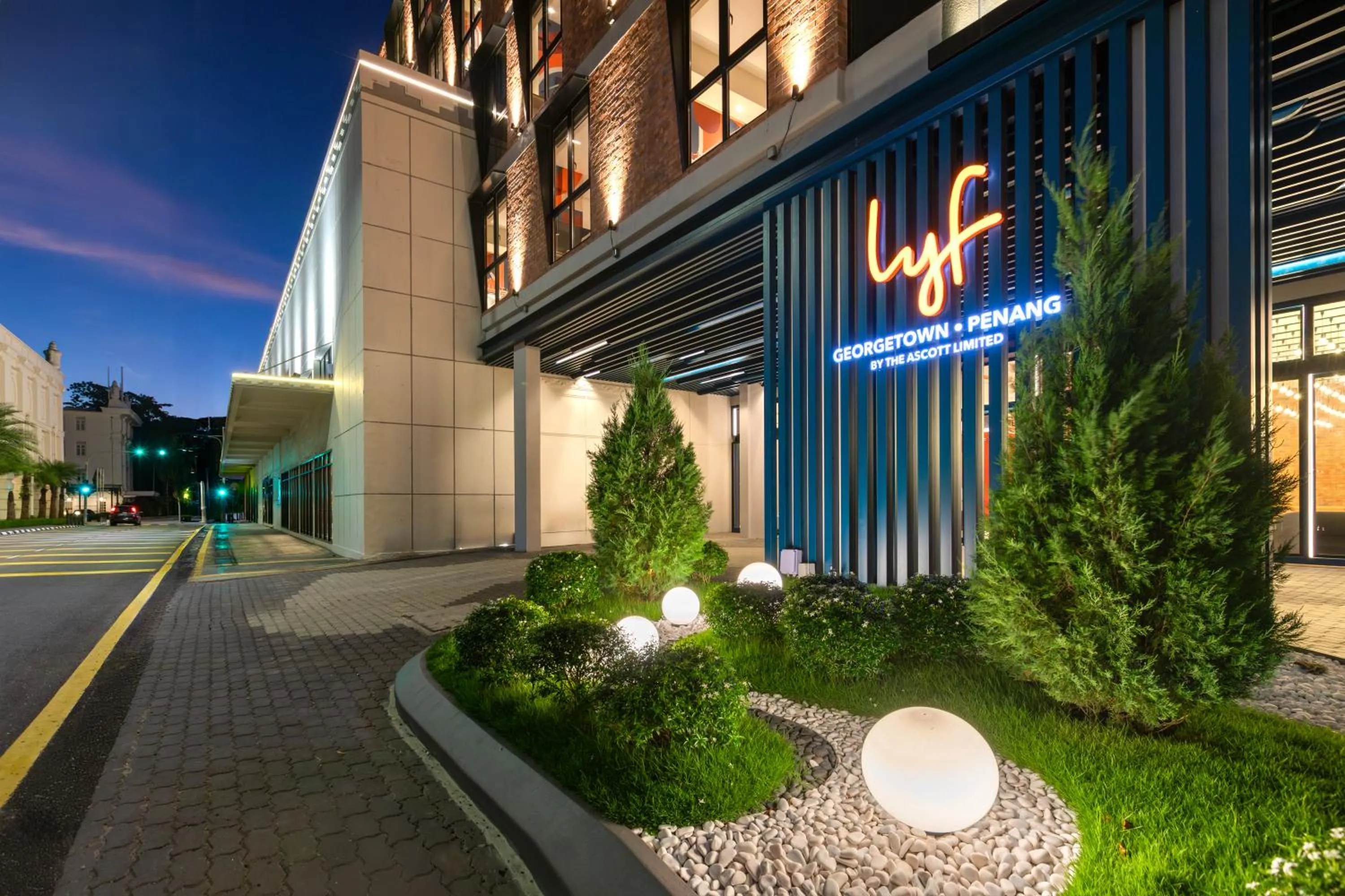 Facade/entrance in lyf Georgetown Penang