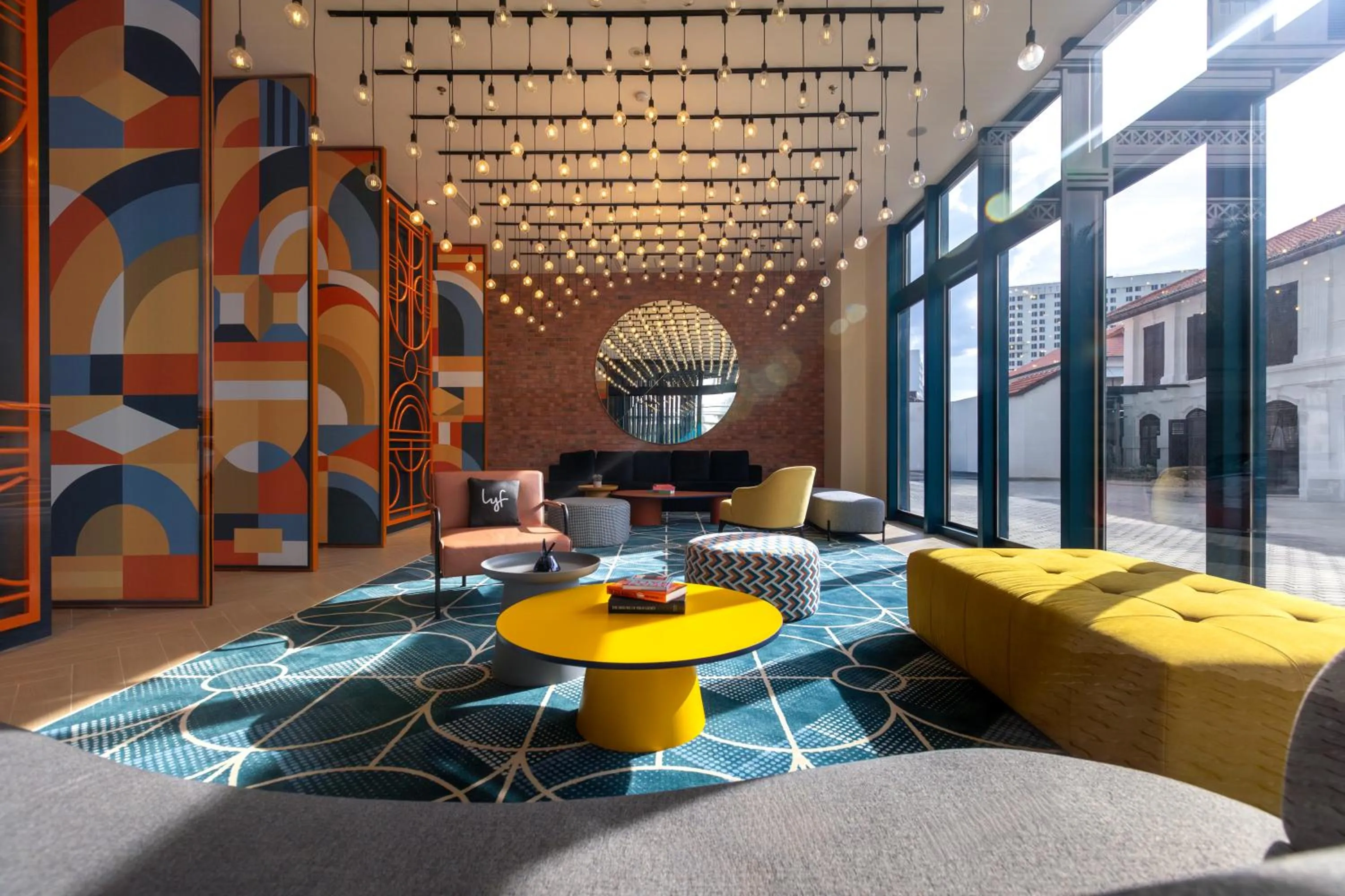 Lobby or reception in lyf Georgetown Penang