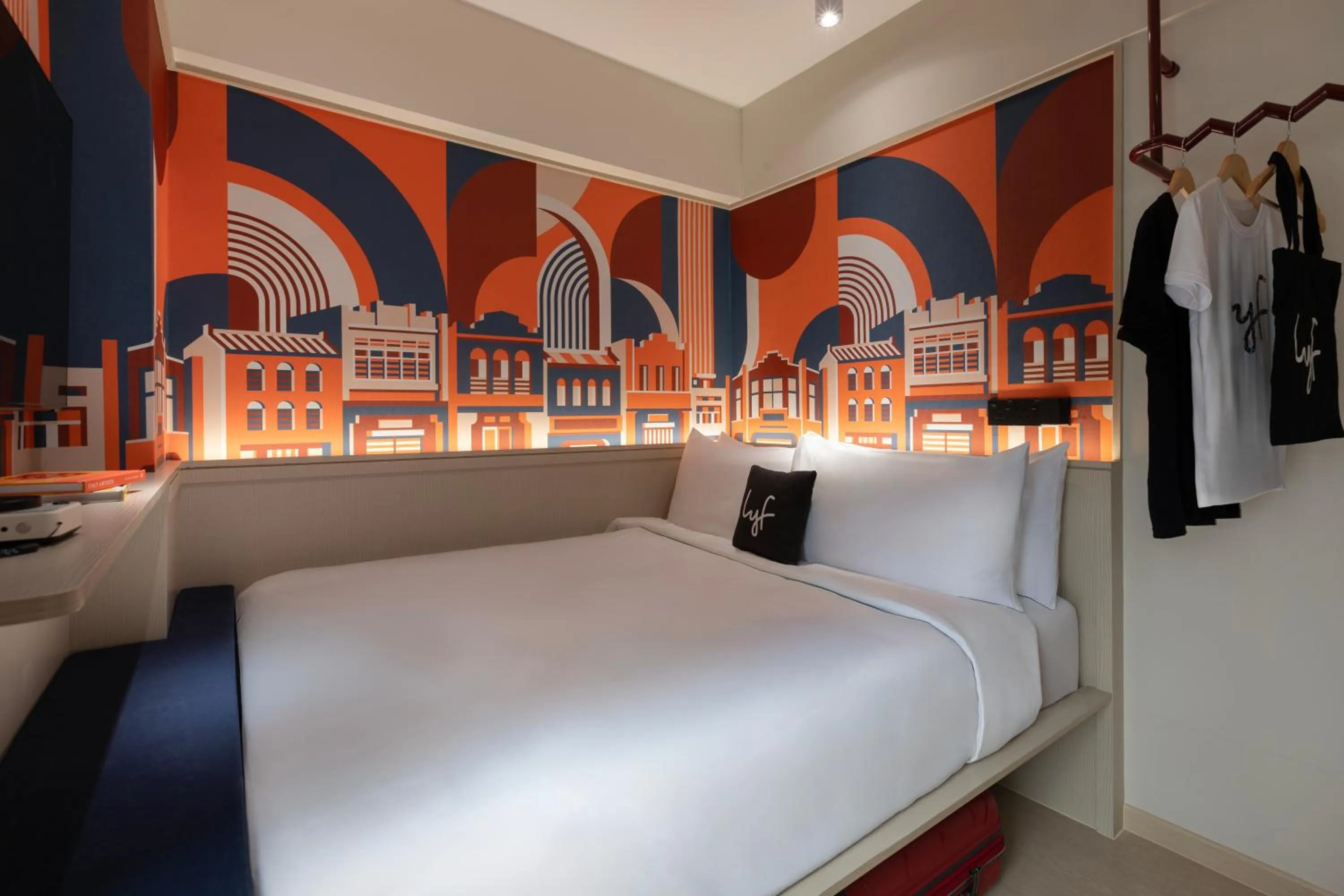 Bedroom, Bed in lyf Georgetown Penang