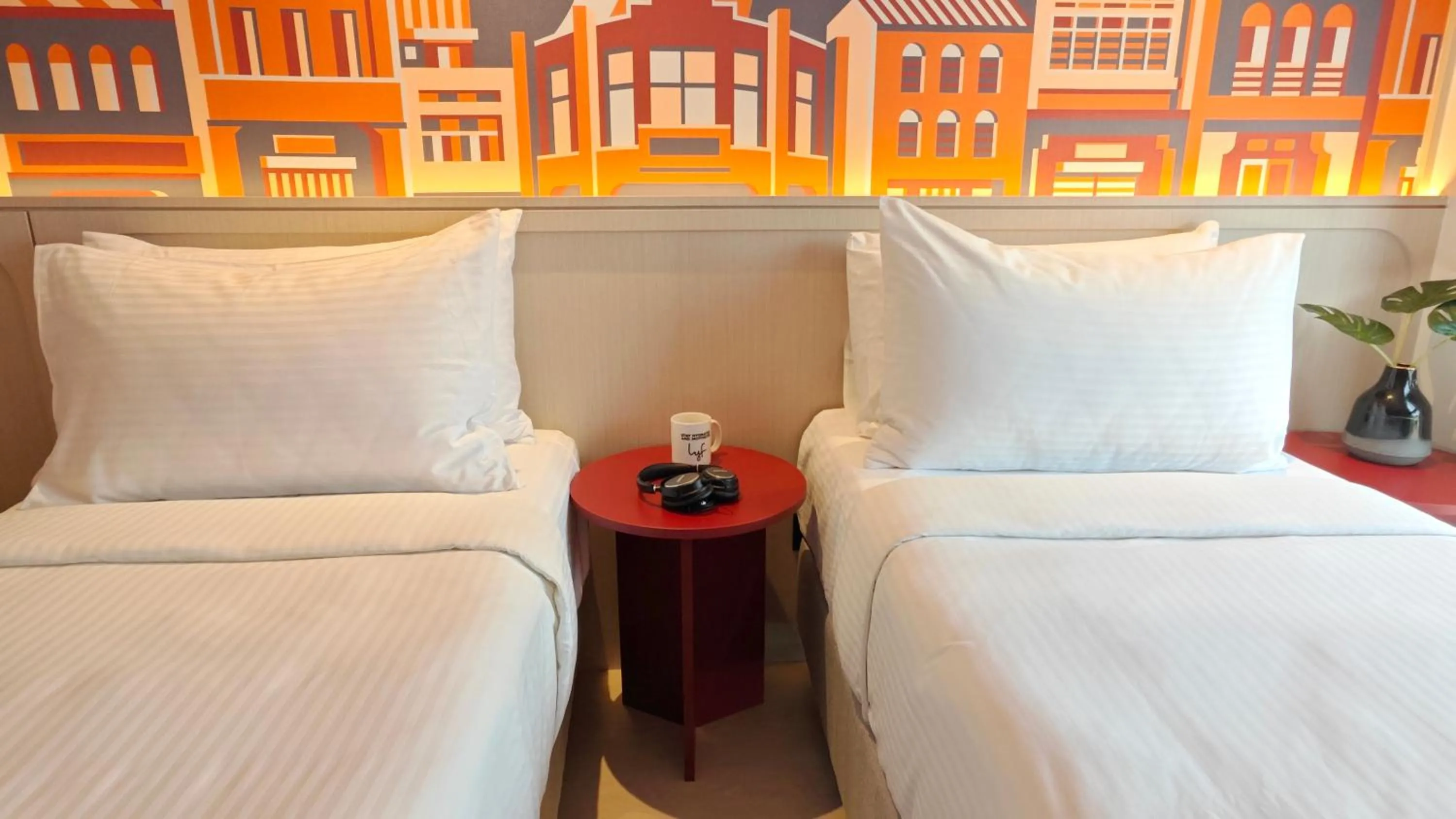 Bedroom, Bed in lyf Georgetown Penang