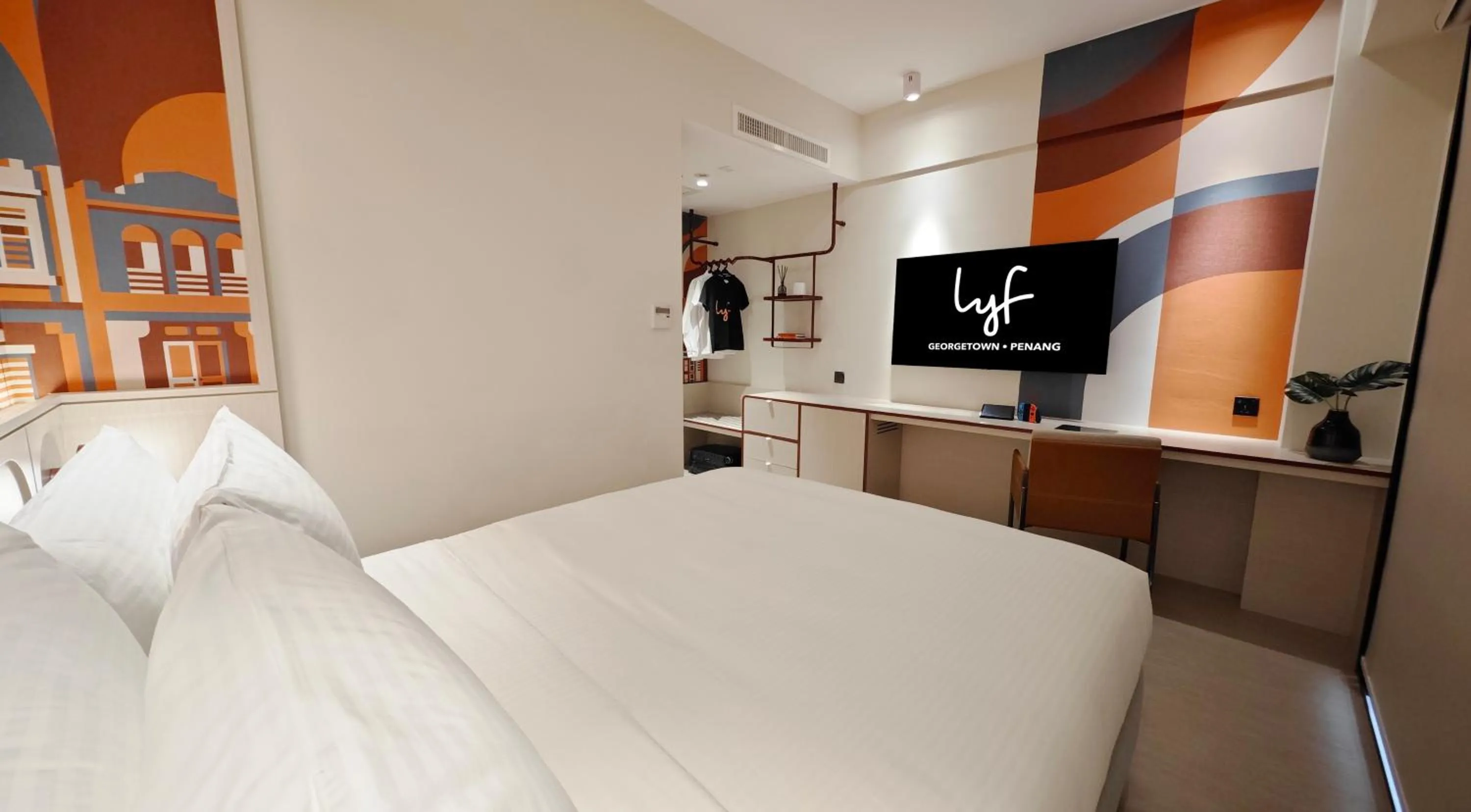 Bedroom, Bed in lyf Georgetown Penang