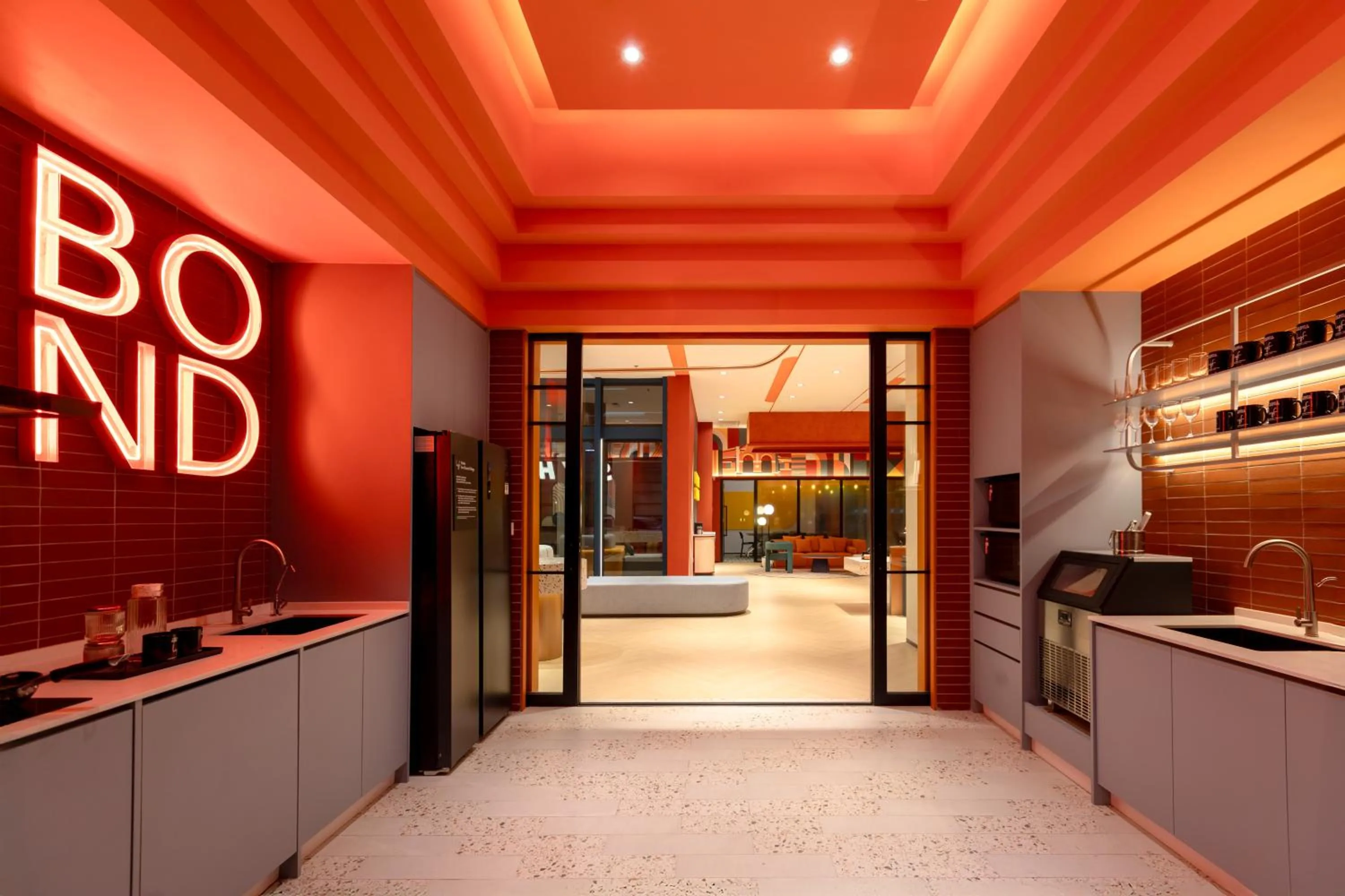 kitchen in lyf Georgetown Penang