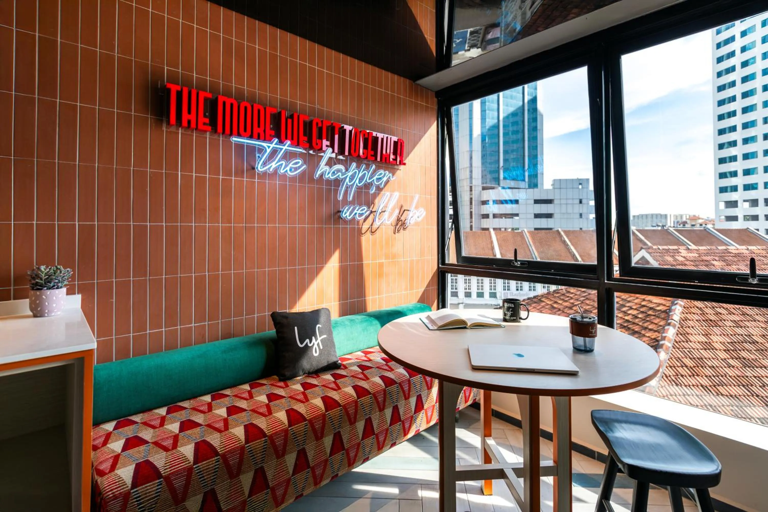 Area and facilities in lyf Georgetown Penang