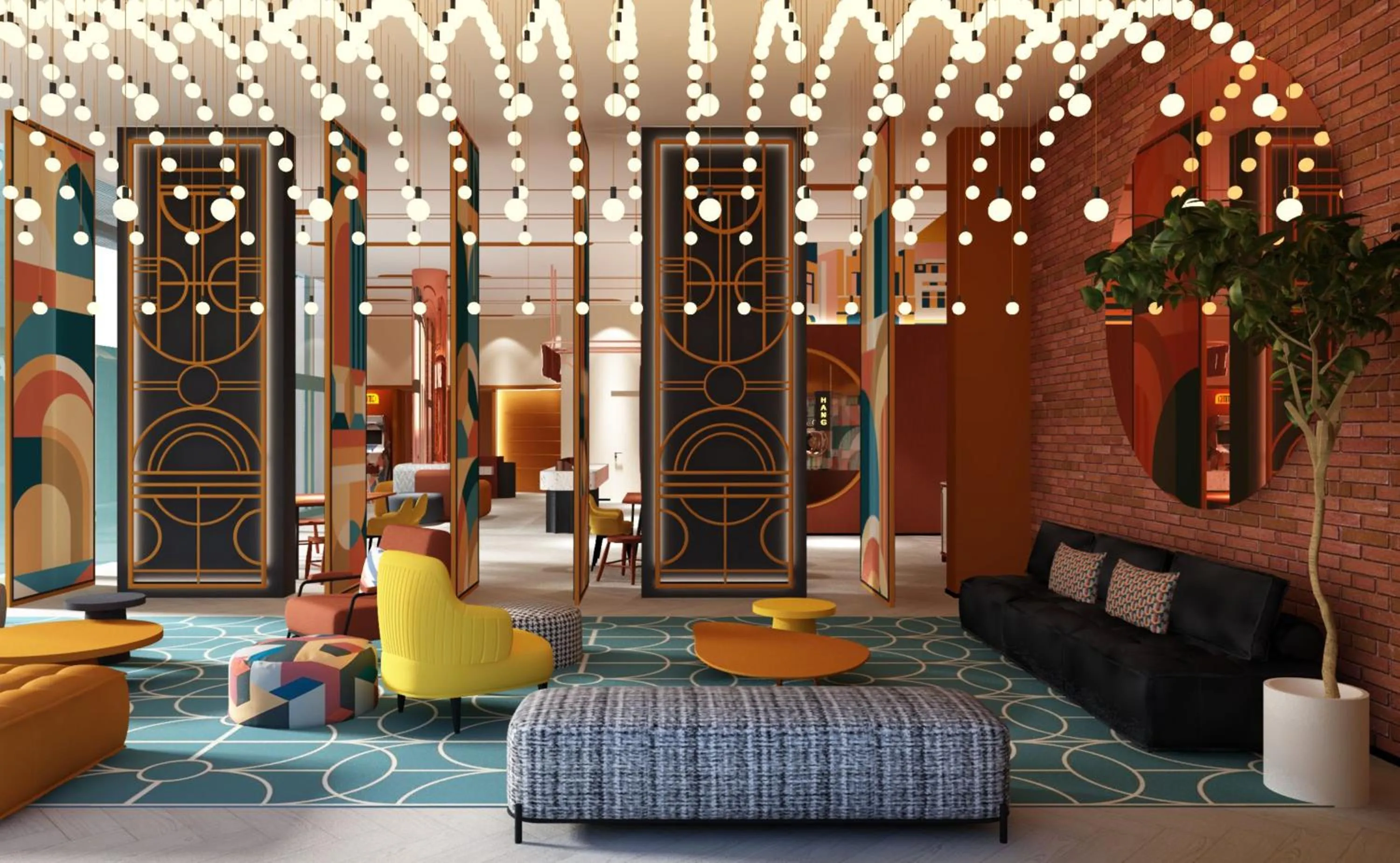 Lobby or reception in lyf Georgetown Penang