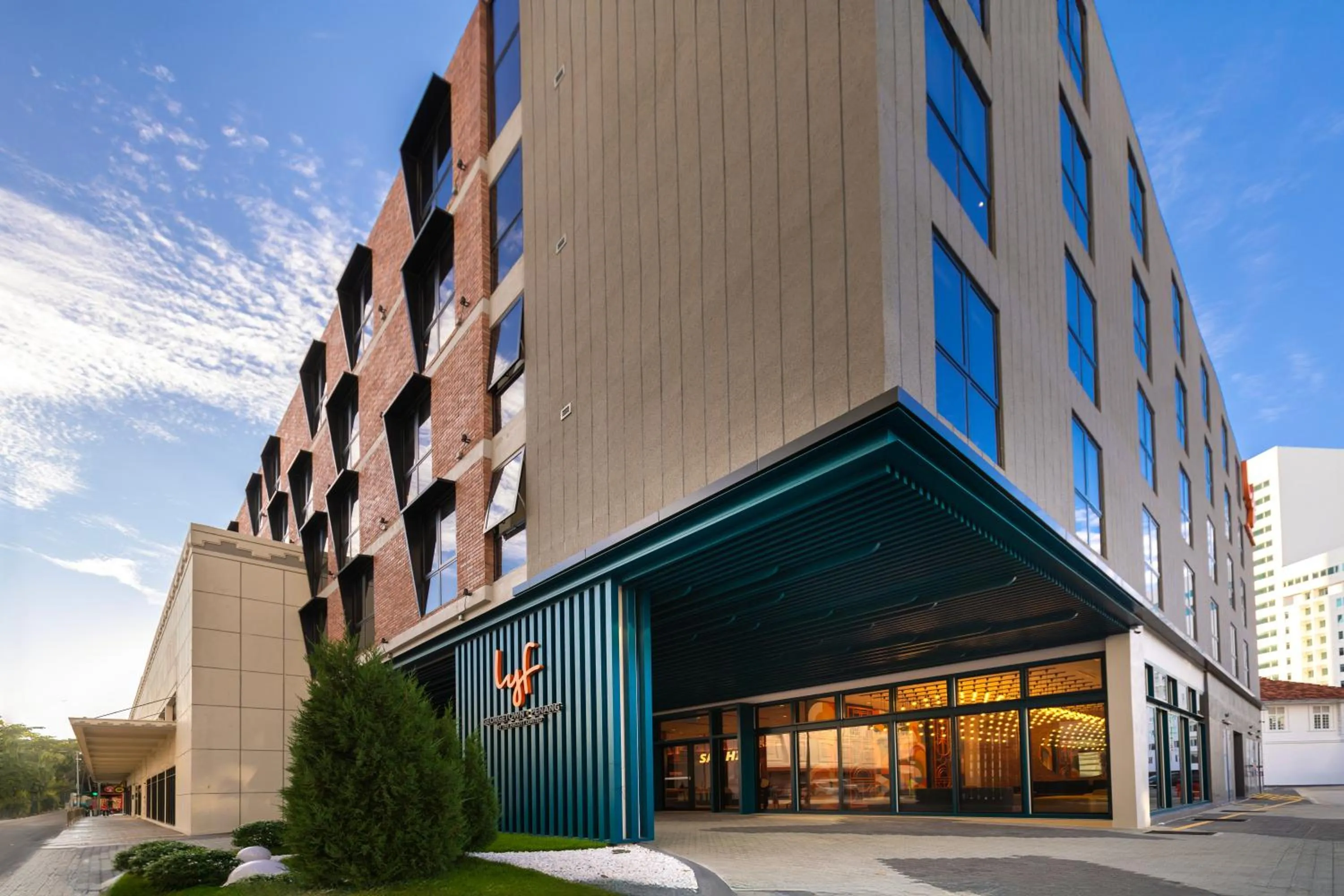 Facade/entrance in lyf Georgetown Penang