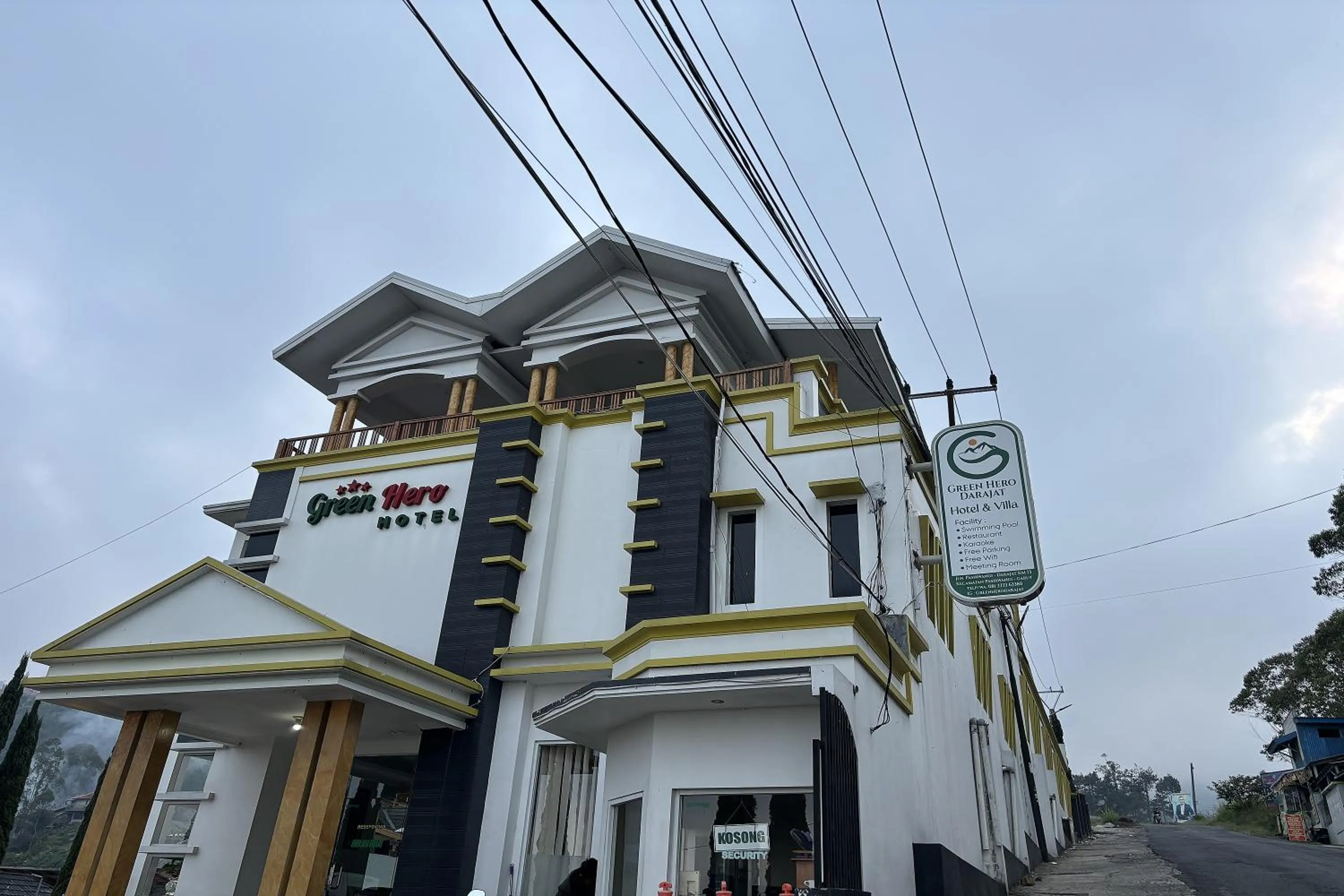 Property building in Green Hero Darajat Hotel
