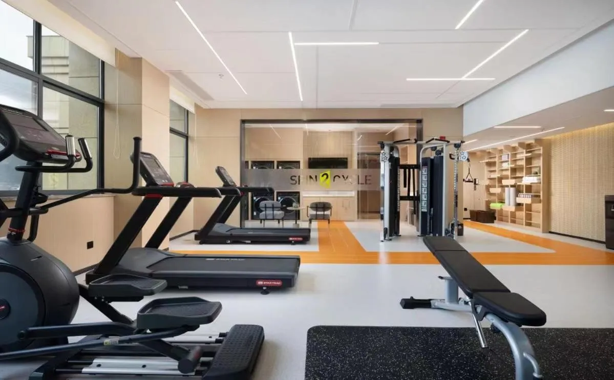 Fitness centre/facilities in Home2 by Hilton Chongqing Wushan