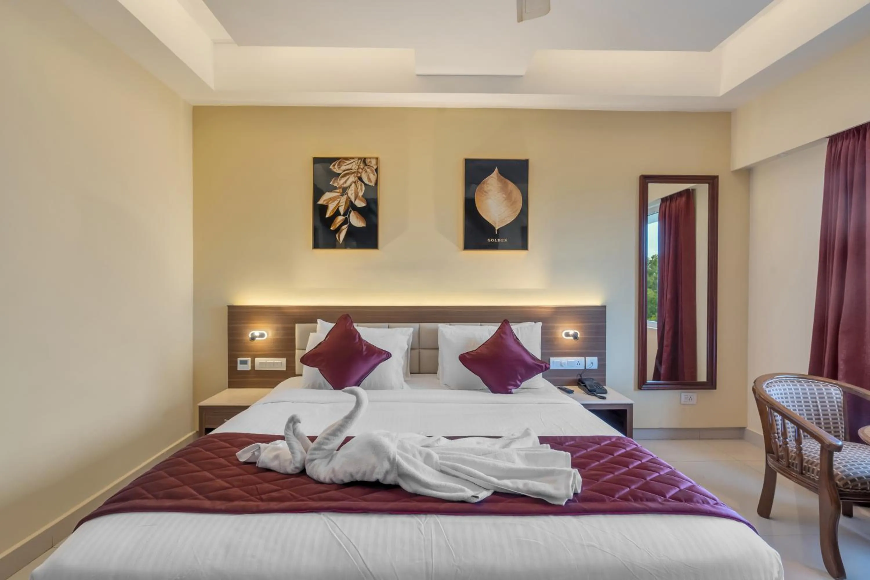 Bedroom, Bed in Park Avenue Hotel & Apartments Trichy