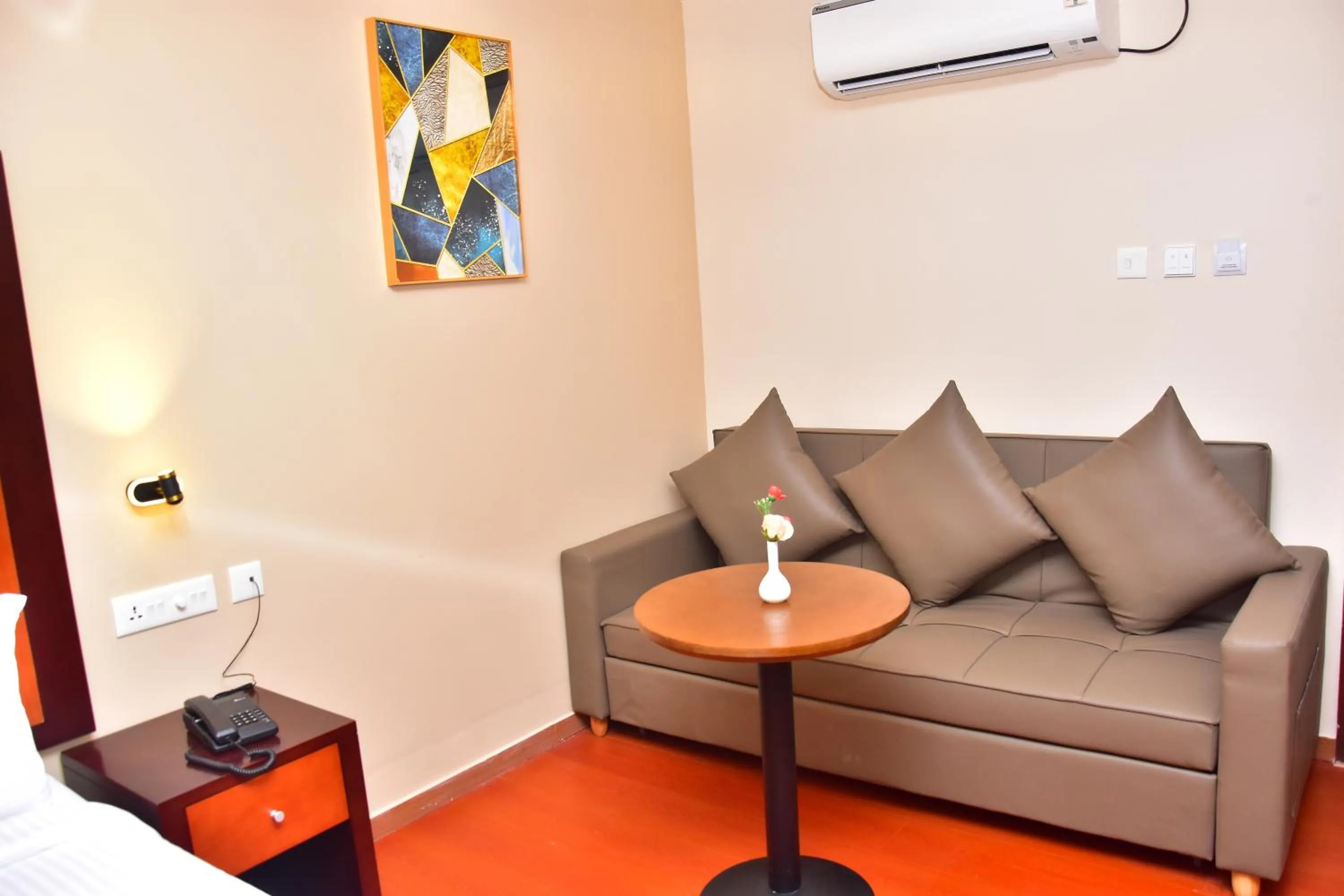 Seating area in Park Avenue Hotel & Apartments Trichy