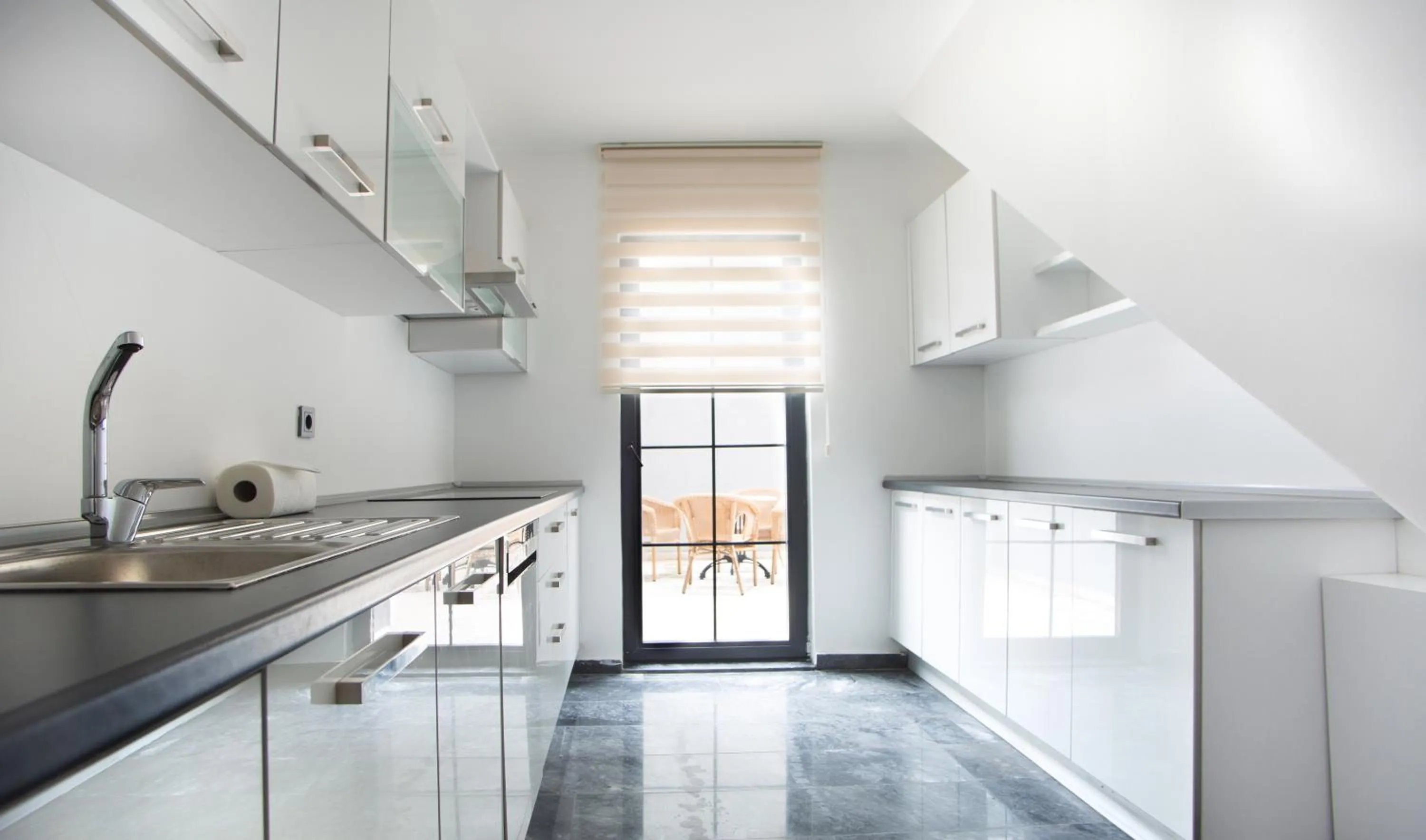 Kitchen or kitchenette in Nish Suites Atasehir