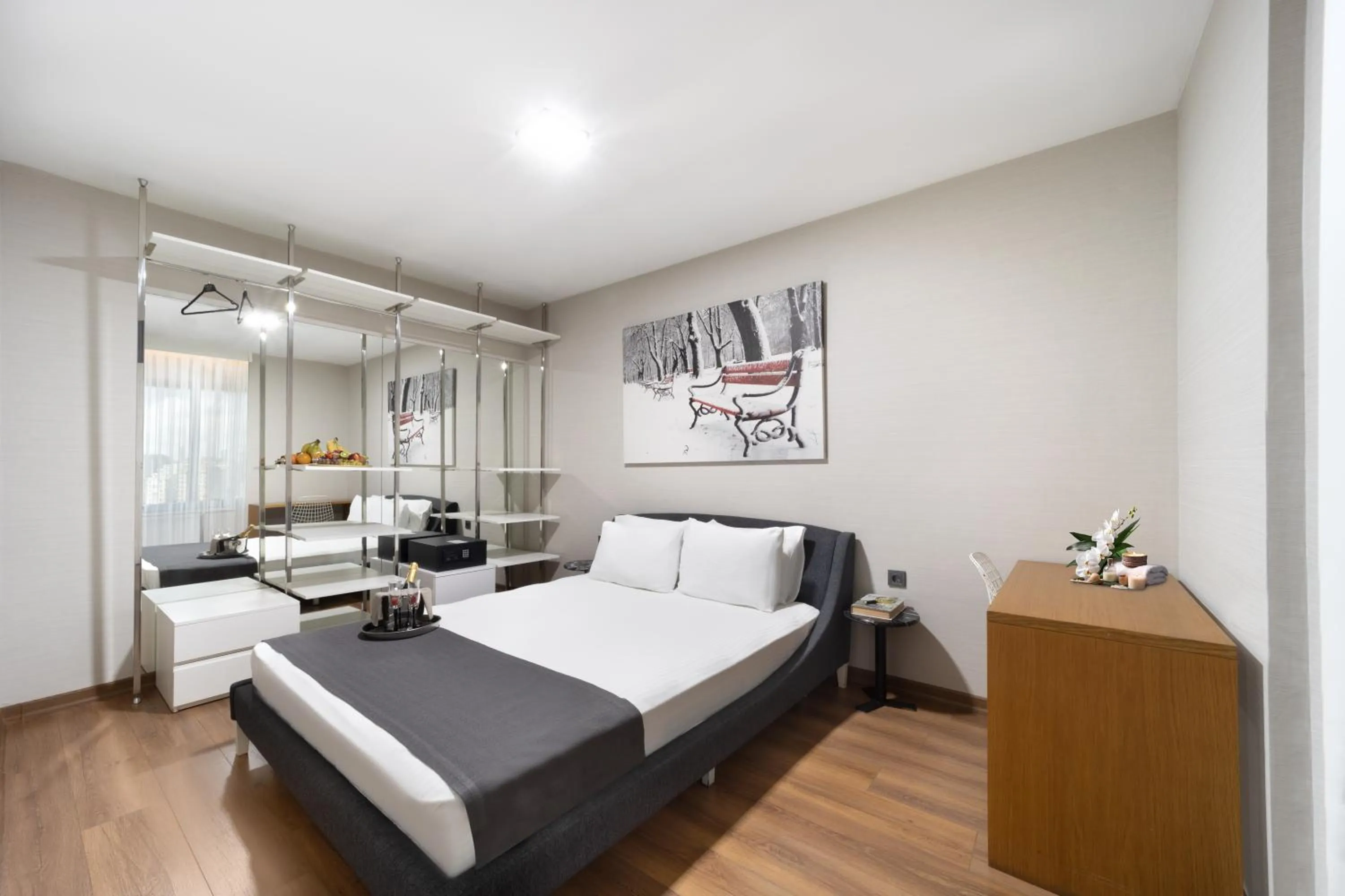 Bed in Nish Suites Atasehir