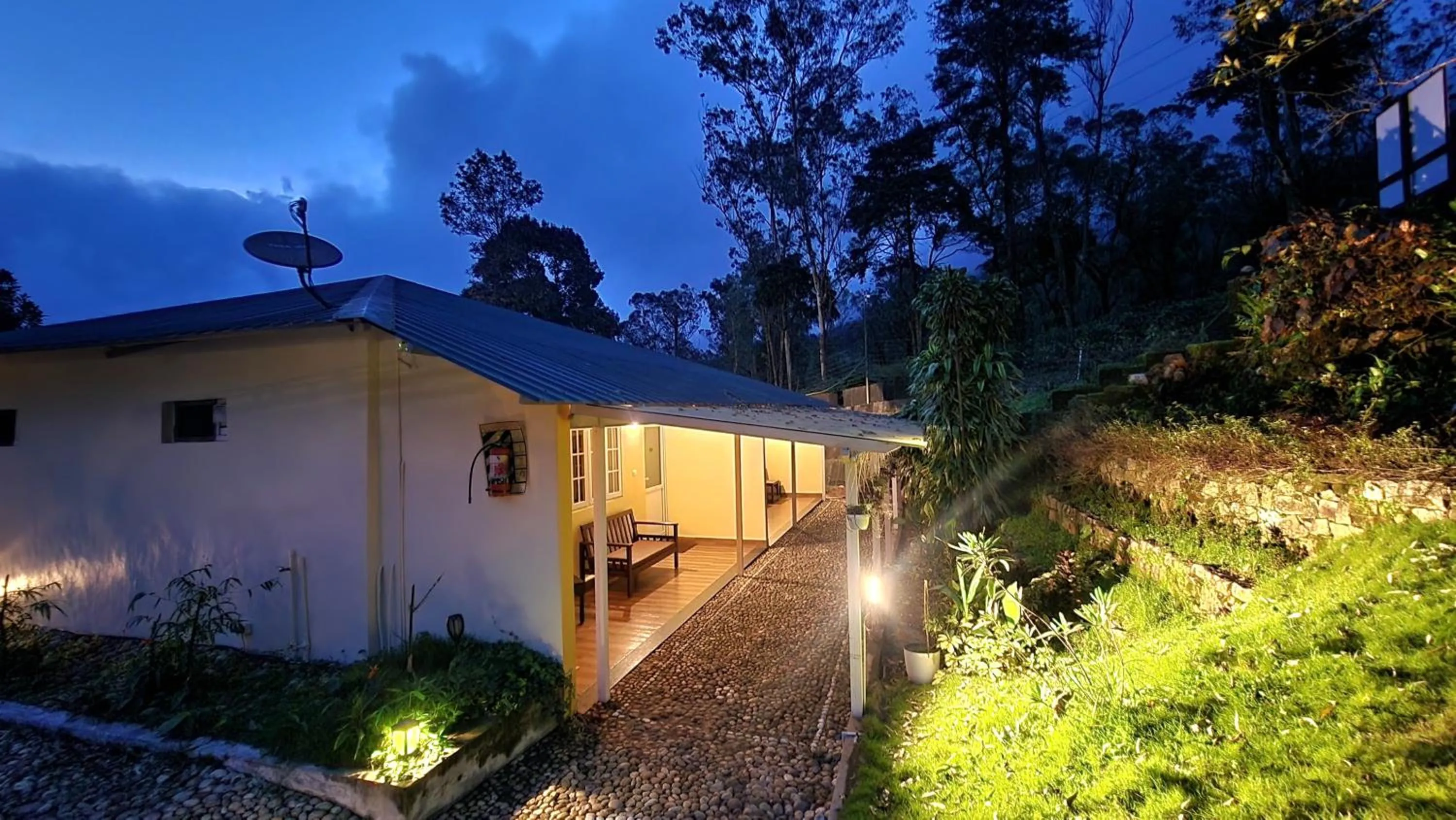 Garden in Ibex Resorts, Valparai Mistly