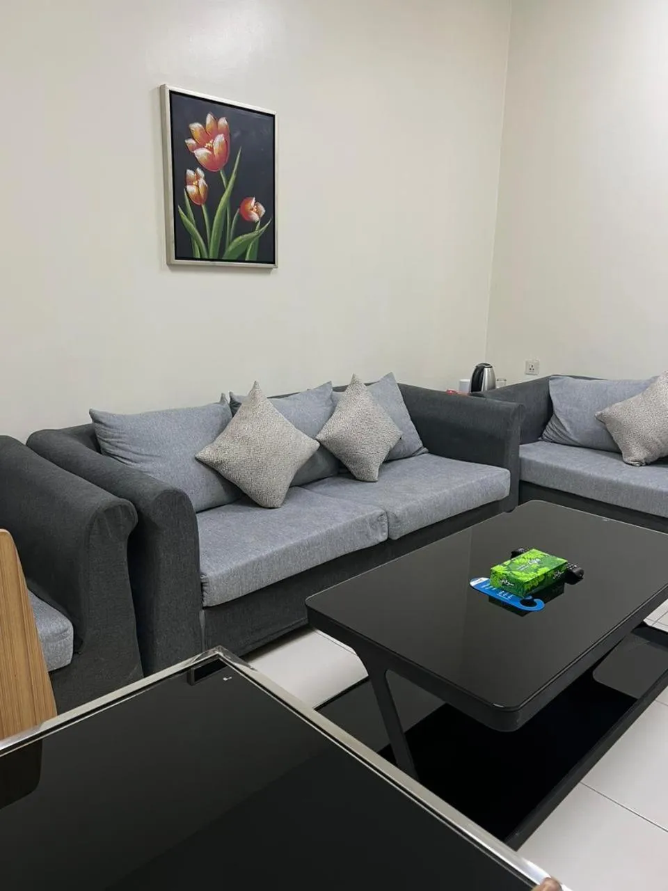 Living room in Binayat Hama Serviced Apartments