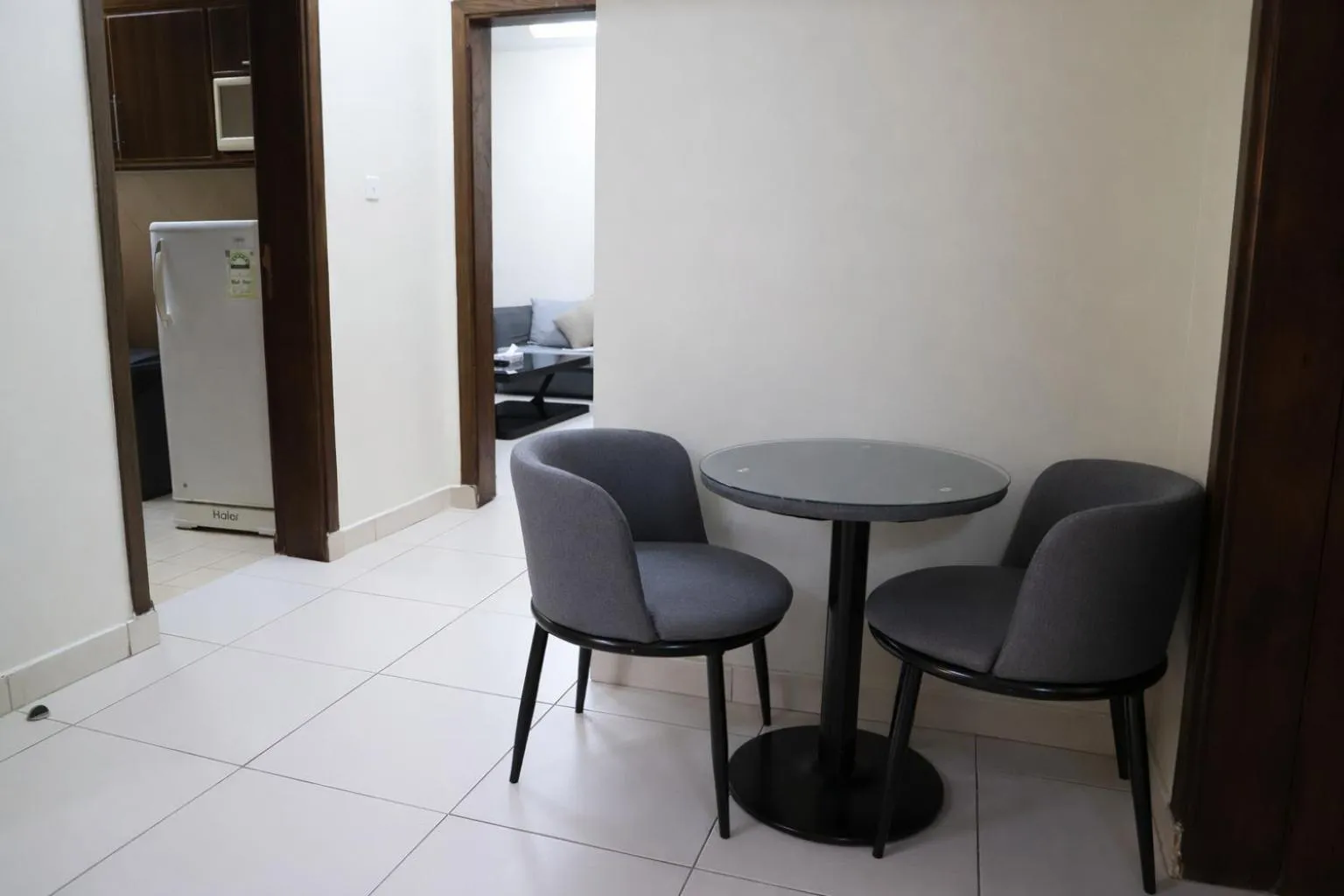 Dining area in Binayat Hama Serviced Apartments