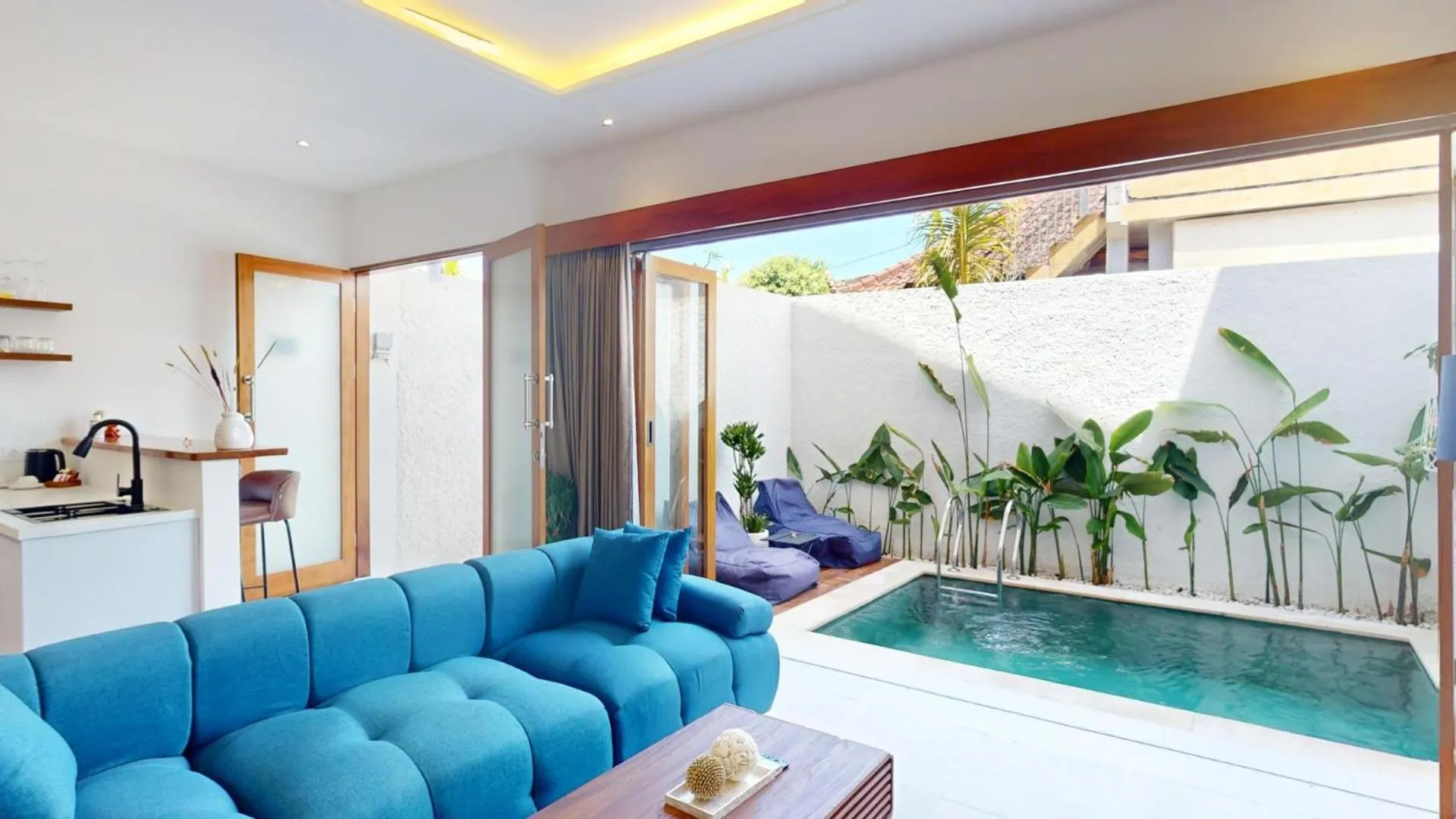 Living room in Segara Seaside Resort