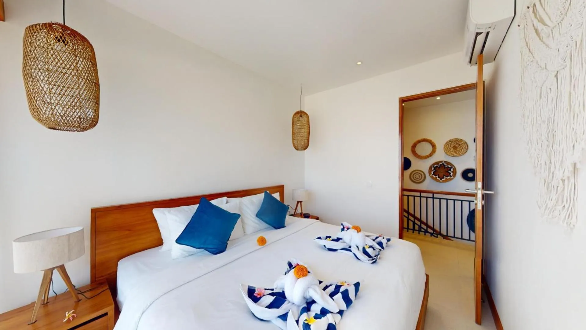 Bed in Segara Seaside Resort