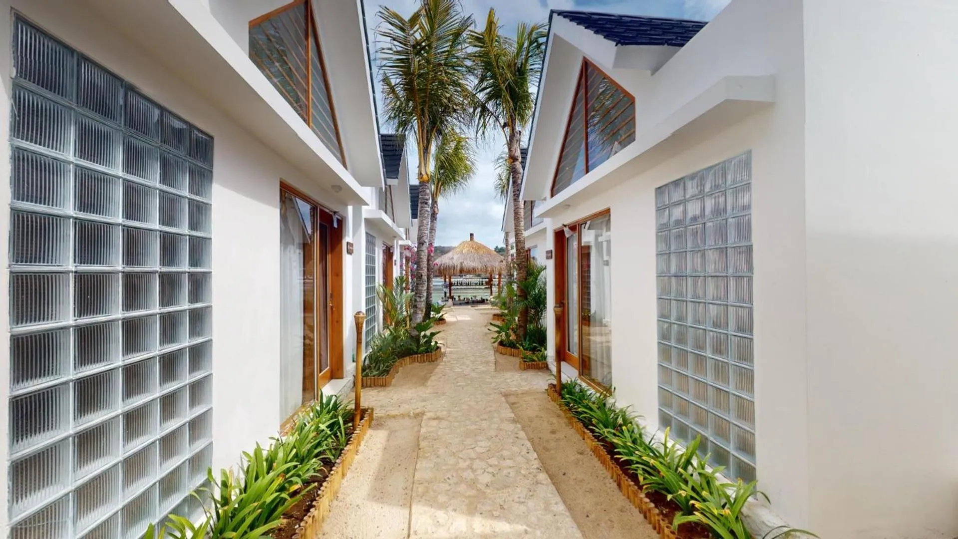 Garden in Segara Seaside Resort