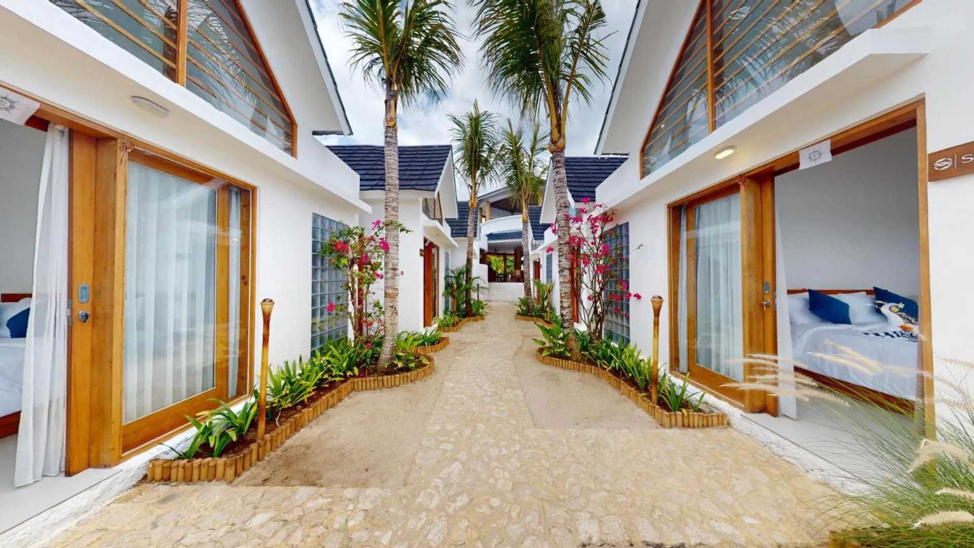 Garden in Segara Seaside Resort