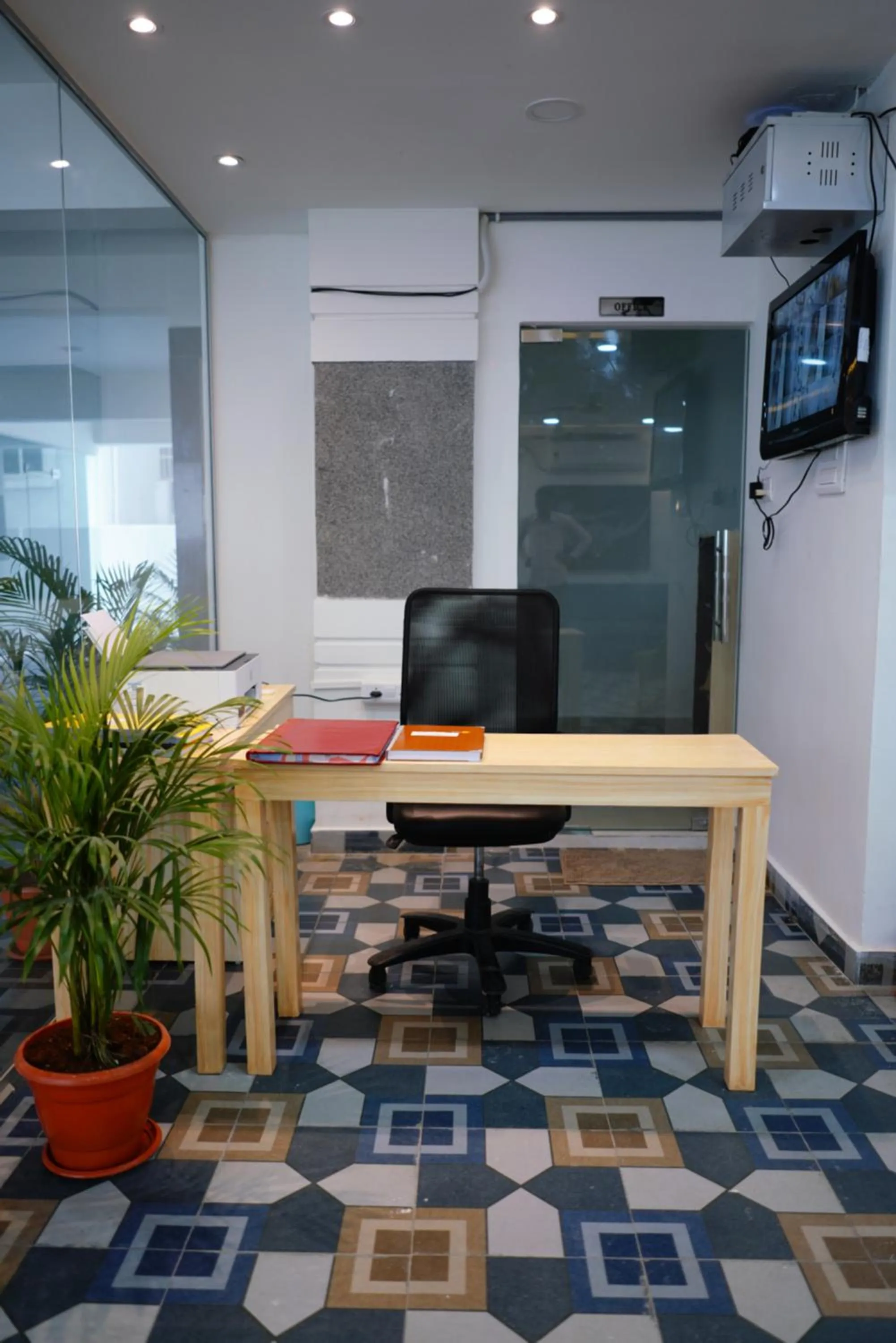 Lobby or reception in Enkay Service Apartments