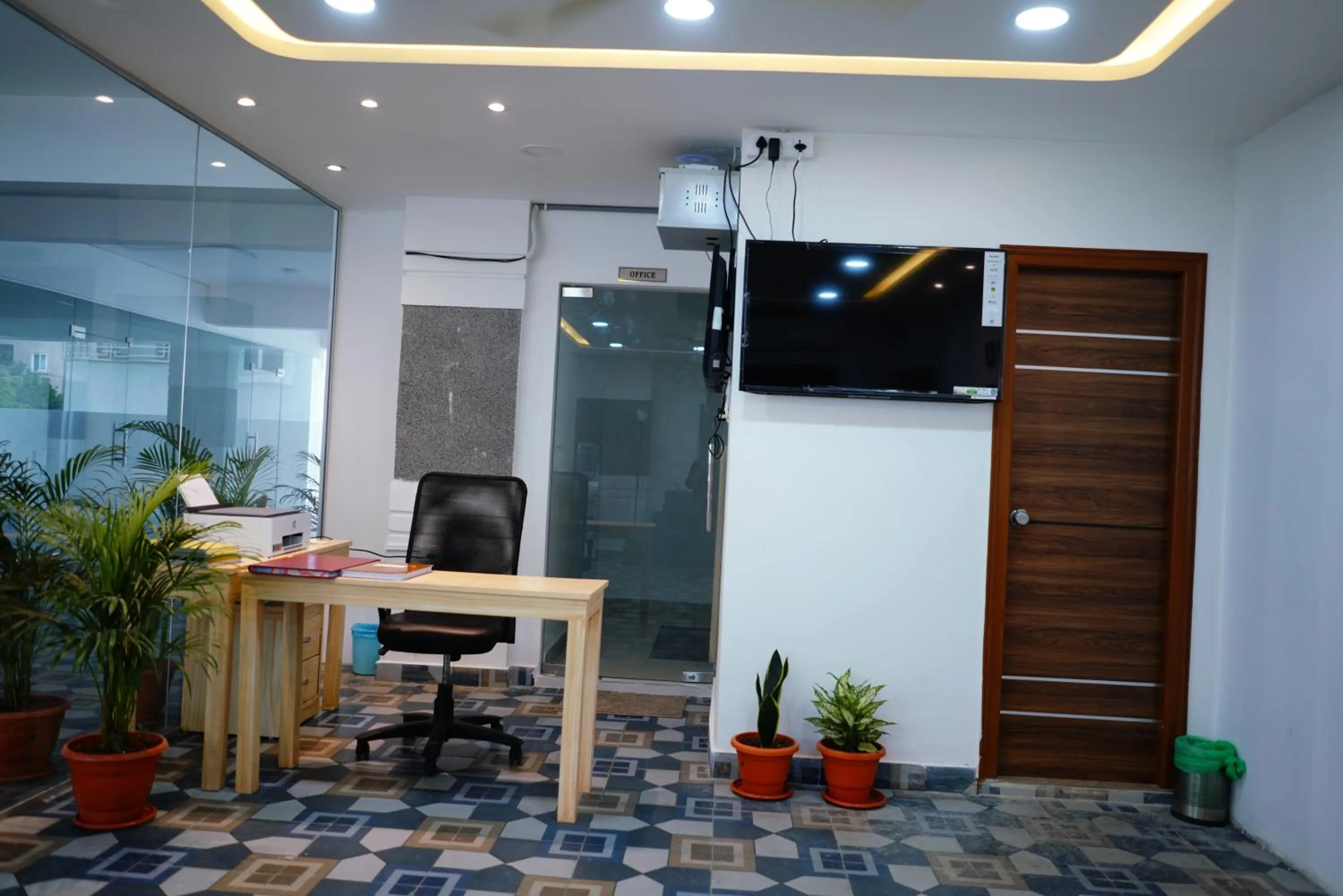 Lobby or reception in Enkay Service Apartments