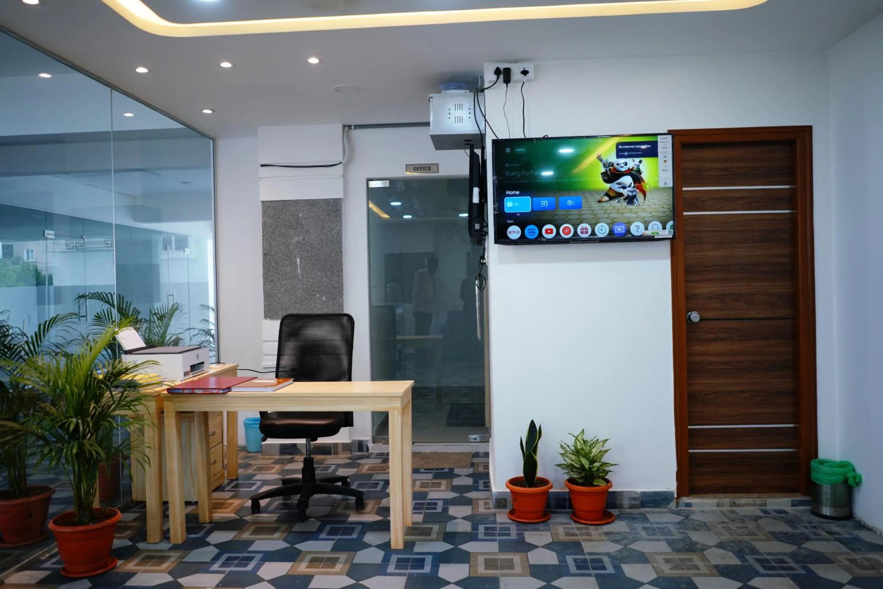 Lobby or reception in Enkay Service Apartments