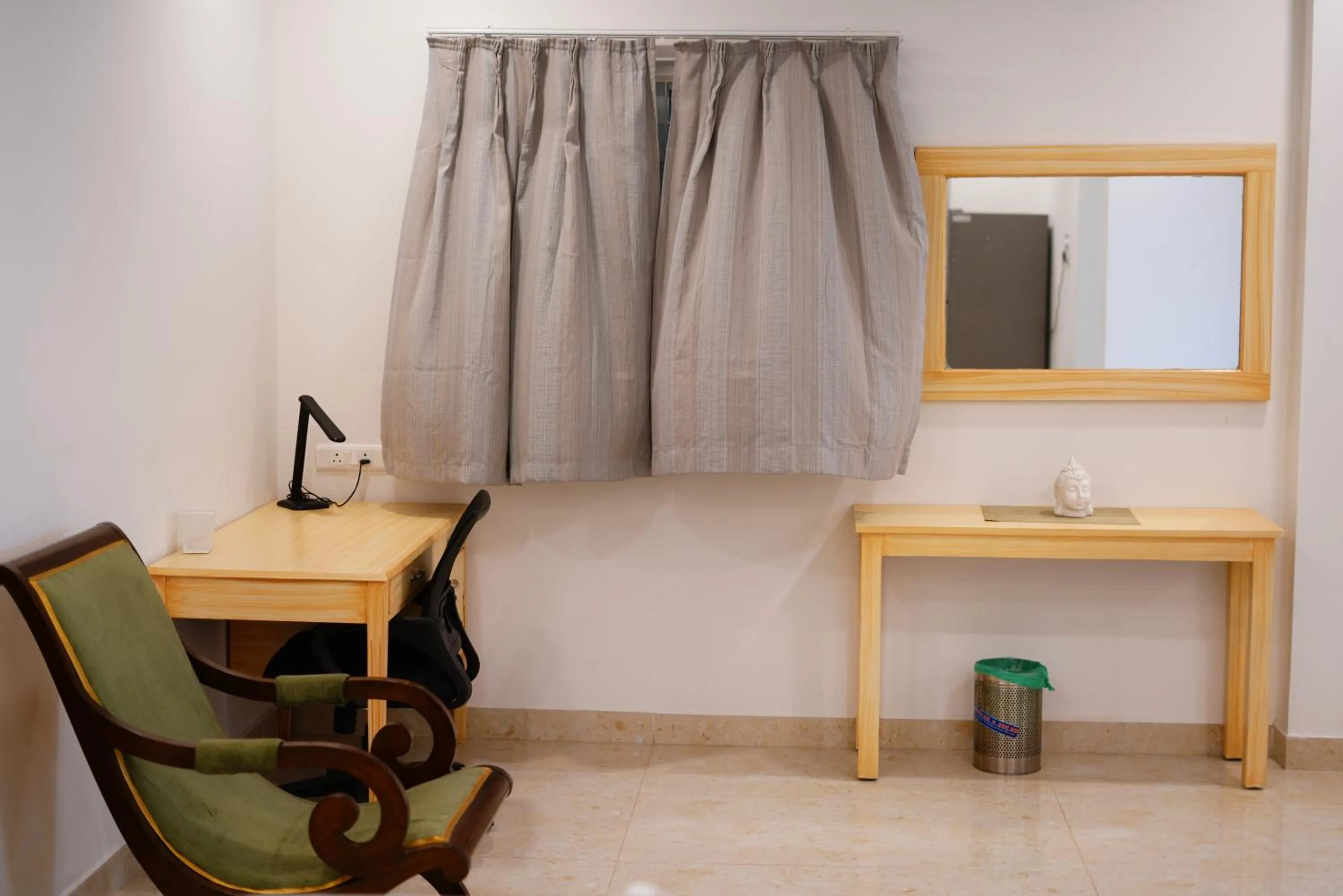 Seating area in Enkay Service Apartments