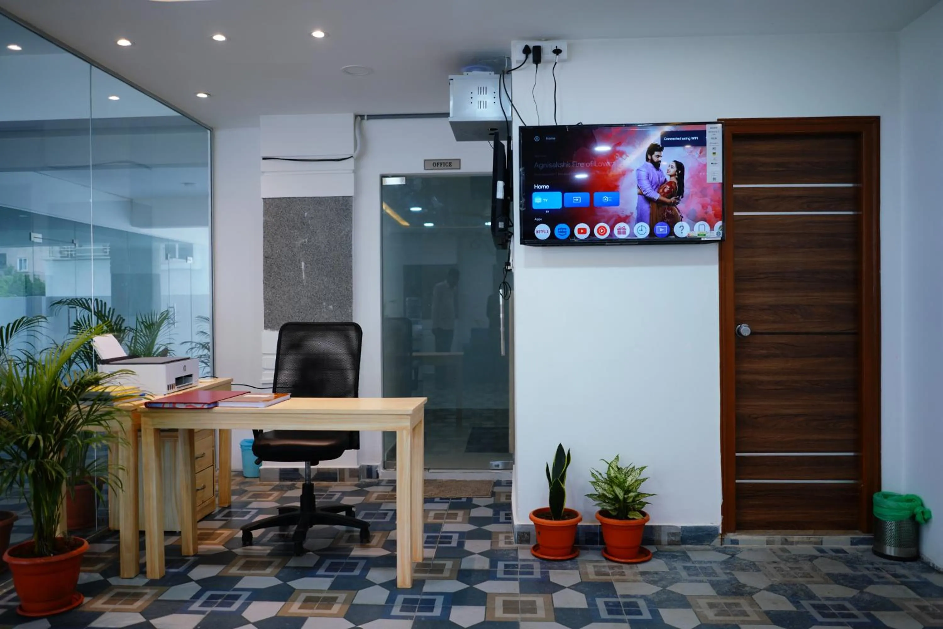 Lobby or reception in Enkay Service Apartments