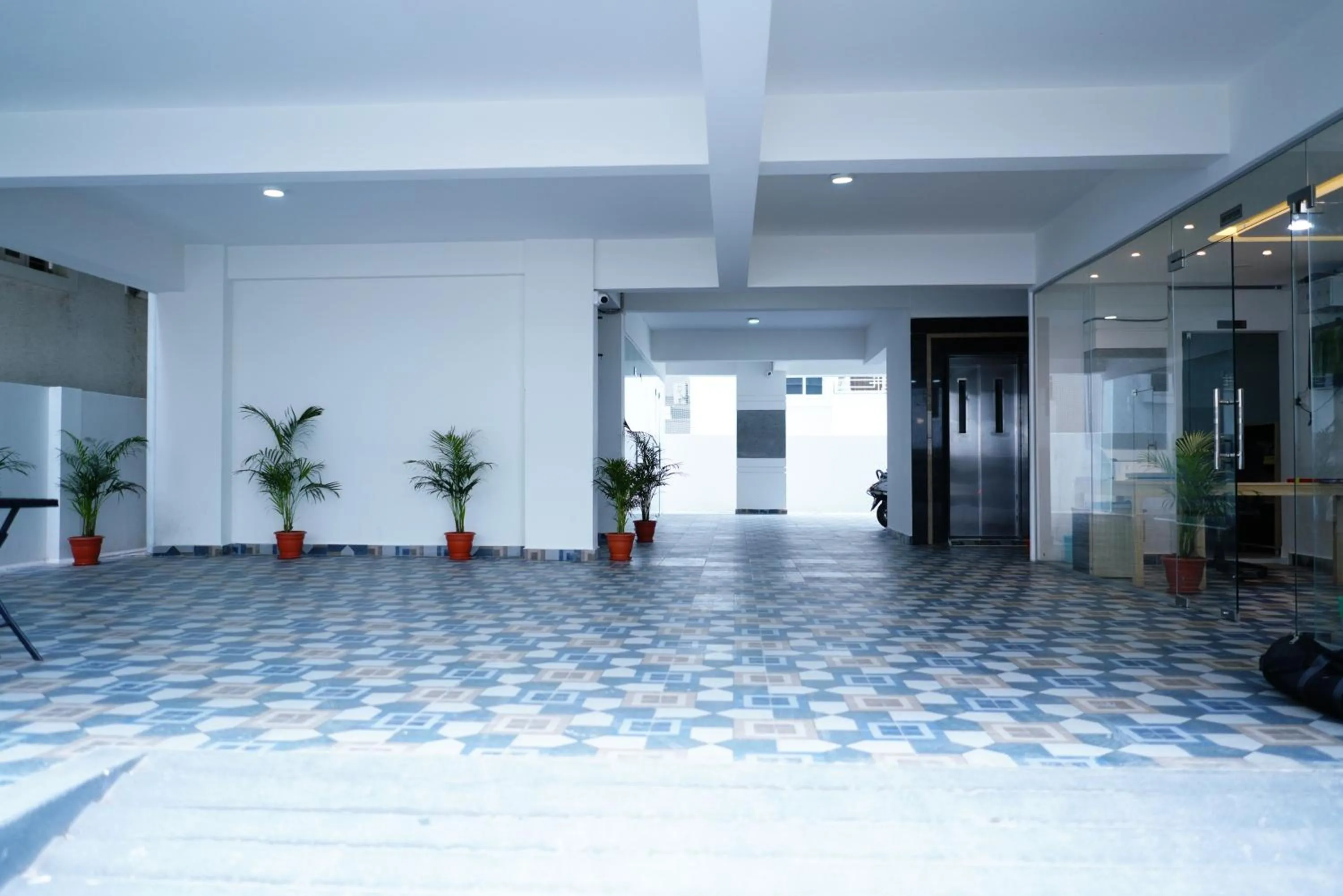 Parking in Enkay Service Apartments