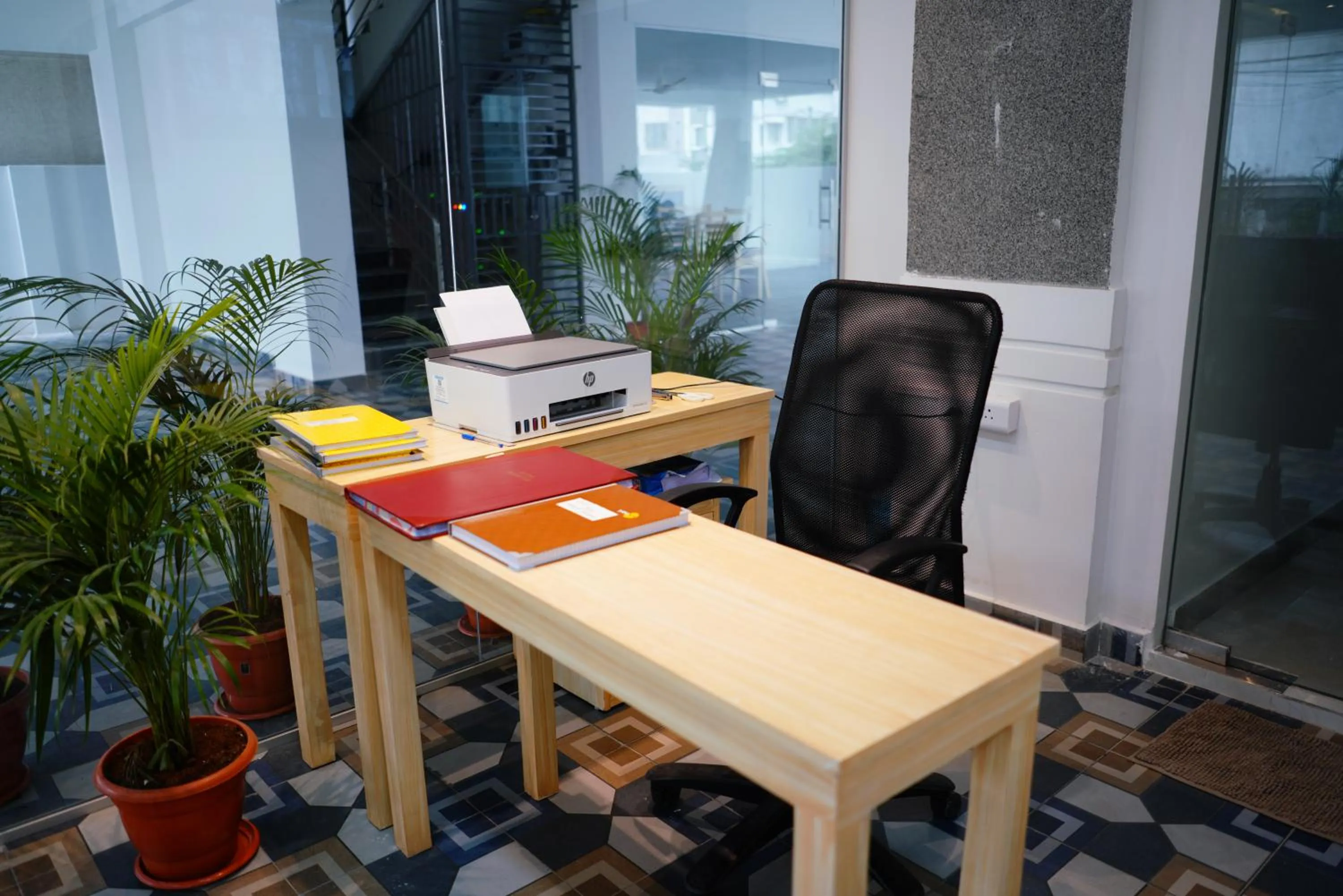 Lobby or reception in Enkay Service Apartments