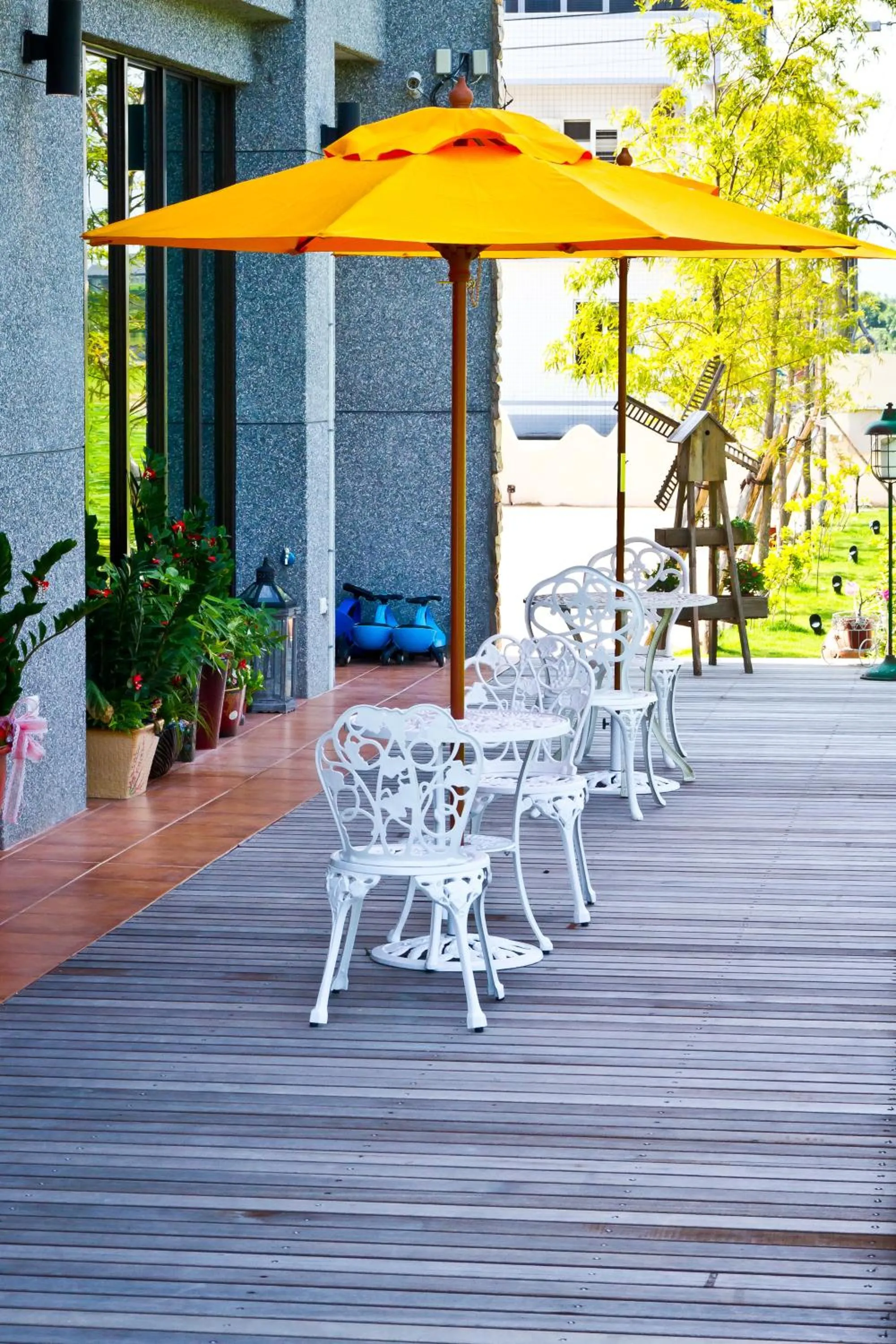 Balcony/Terrace in Muho B&B