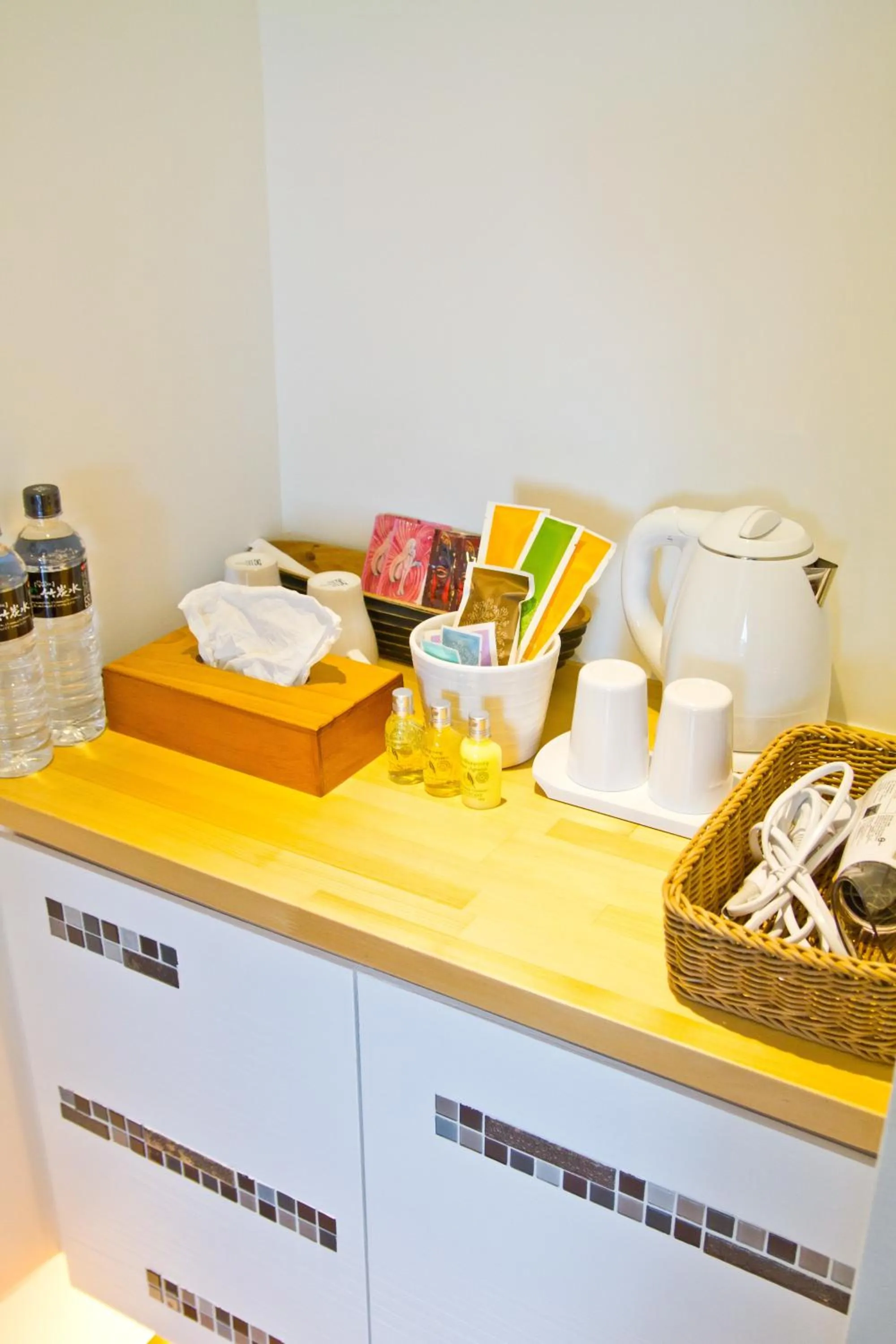 Coffee/tea facilities in Muho B&B