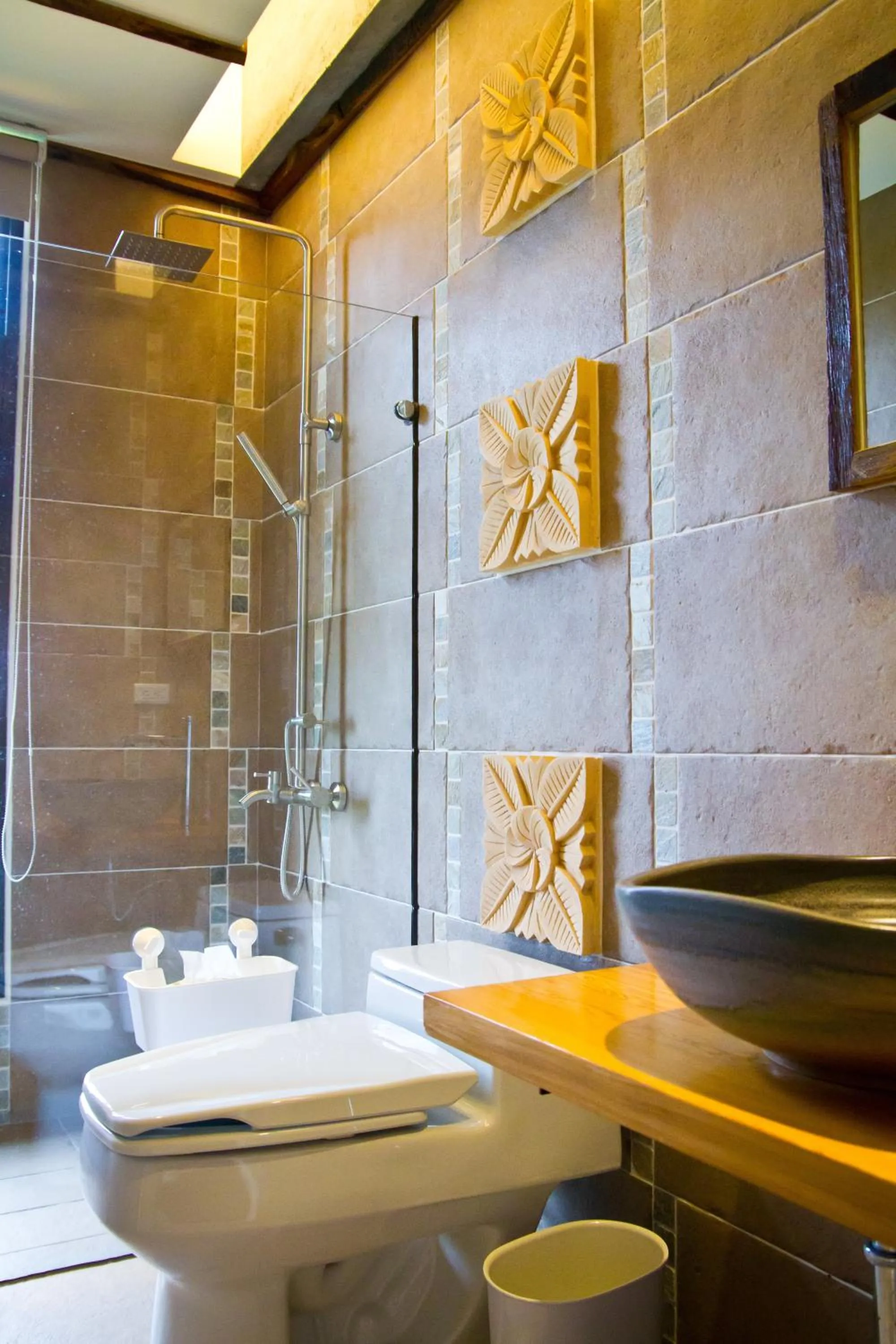 Bathroom in Muho B&B