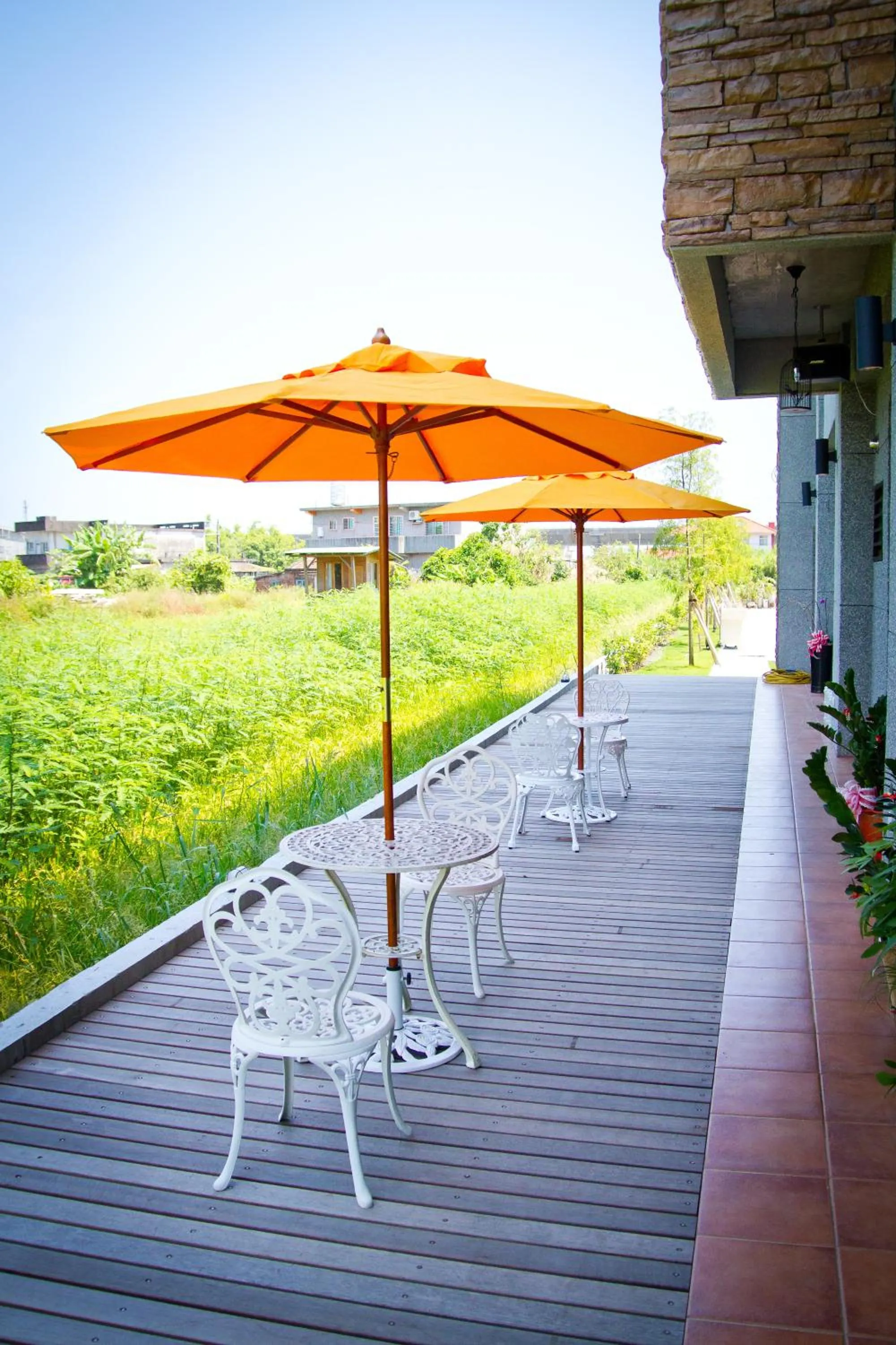 Balcony/Terrace in Muho B&B