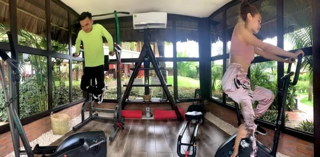 Fitness centre/facilities in The Island Lodge