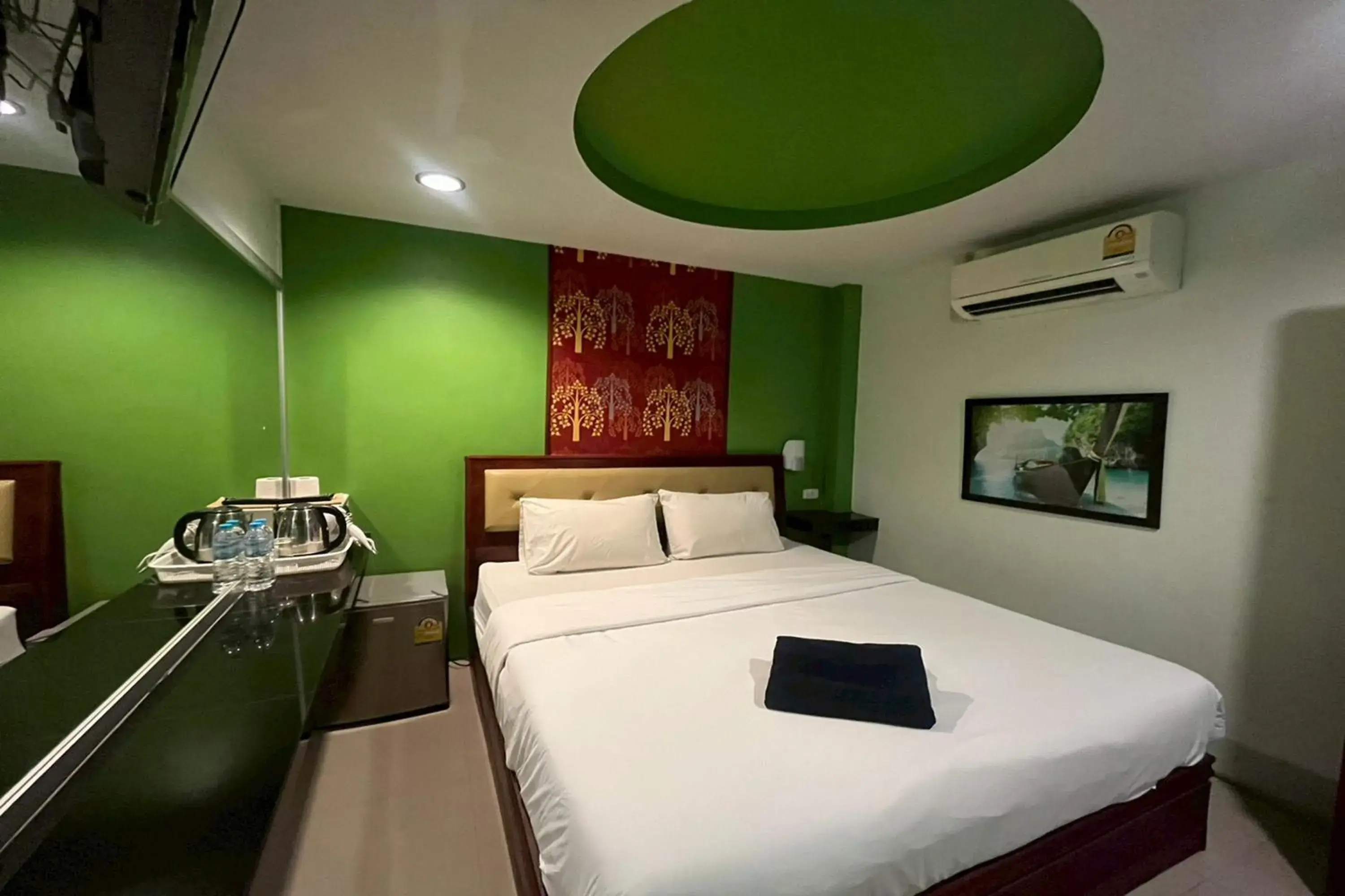 Double Room without window with Private Bathroom in Krabi Orchid Hometel Double Room without window with Private Bathroom in Krabi Orchid Hometel