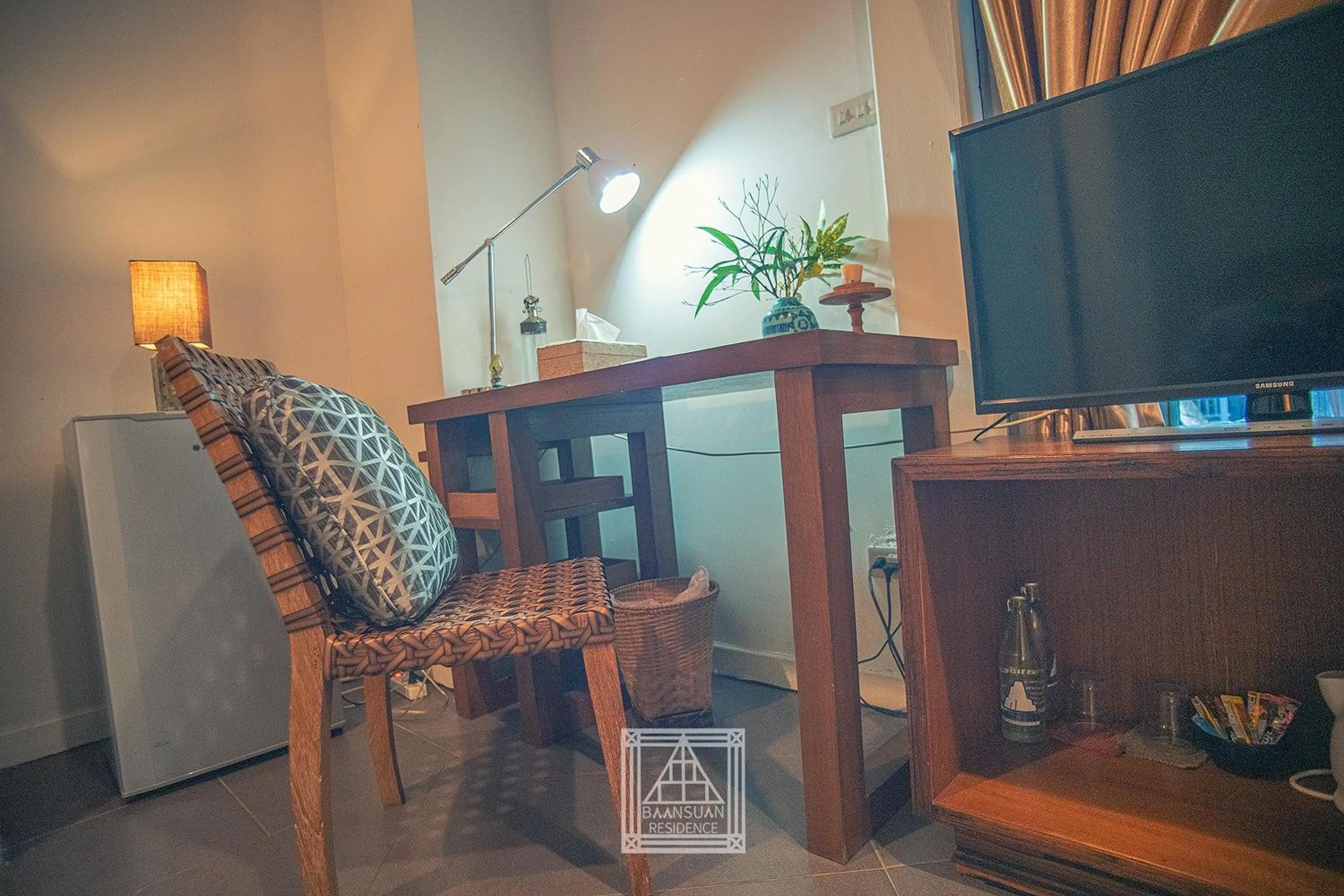 TV and multimedia in Baan Suan Residence เฮือนพักบ้านสวน