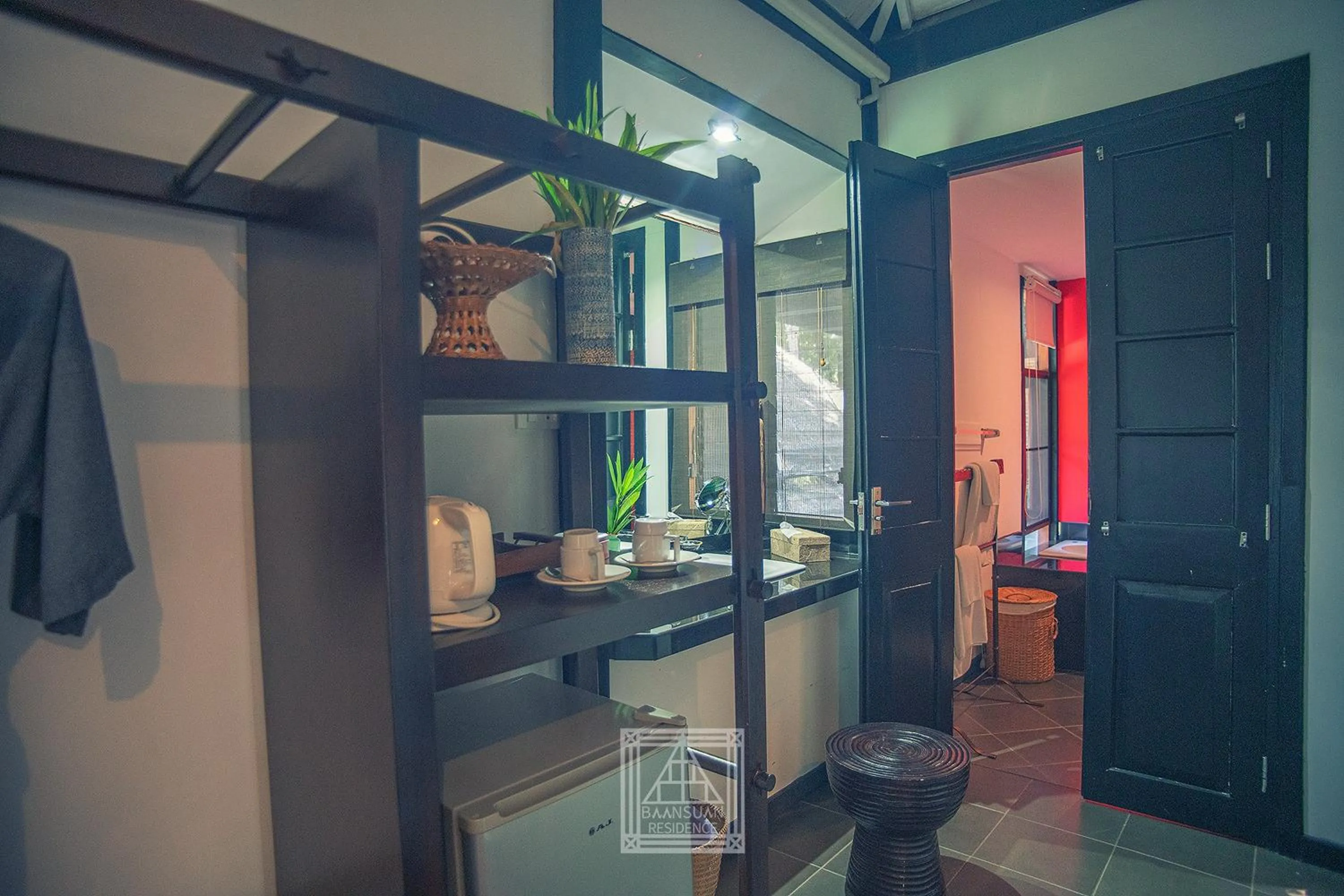 Bedroom in Baan Suan Residence เฮือนพักบ้านสวน