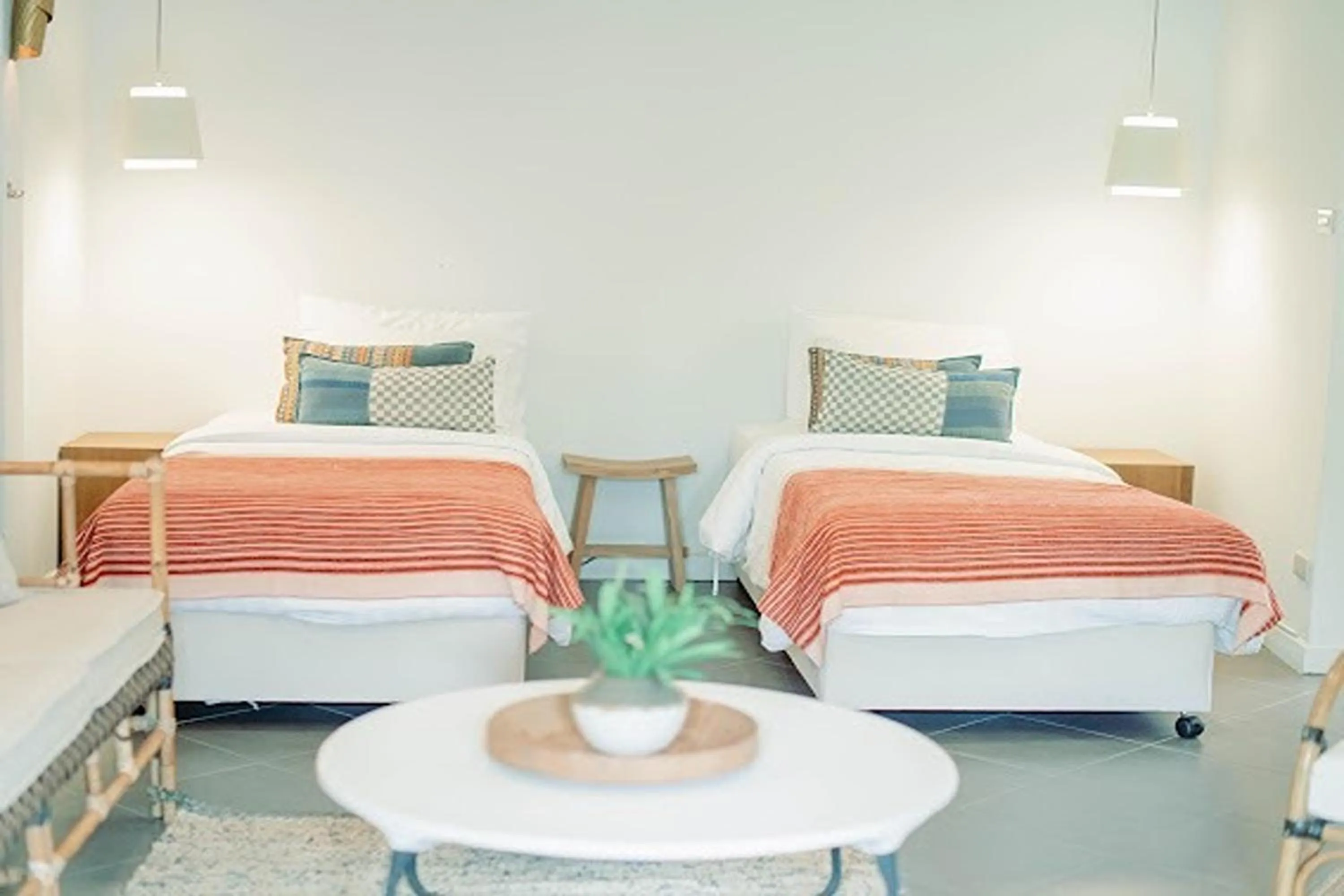 Bed in Baan Suan Residence เฮือนพักบ้านสวน