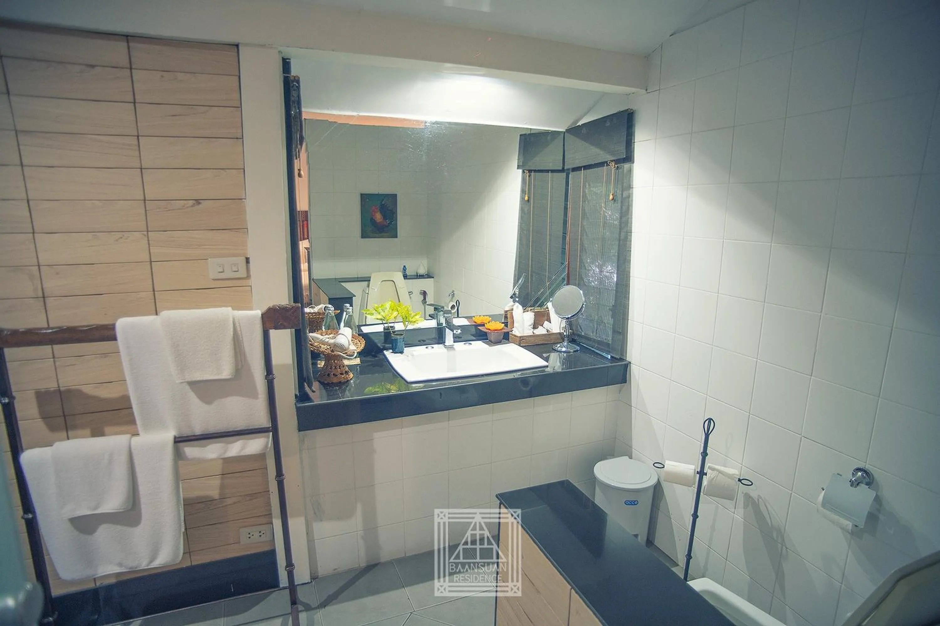 Bathroom in Baan Suan Residence เฮือนพักบ้านสวน