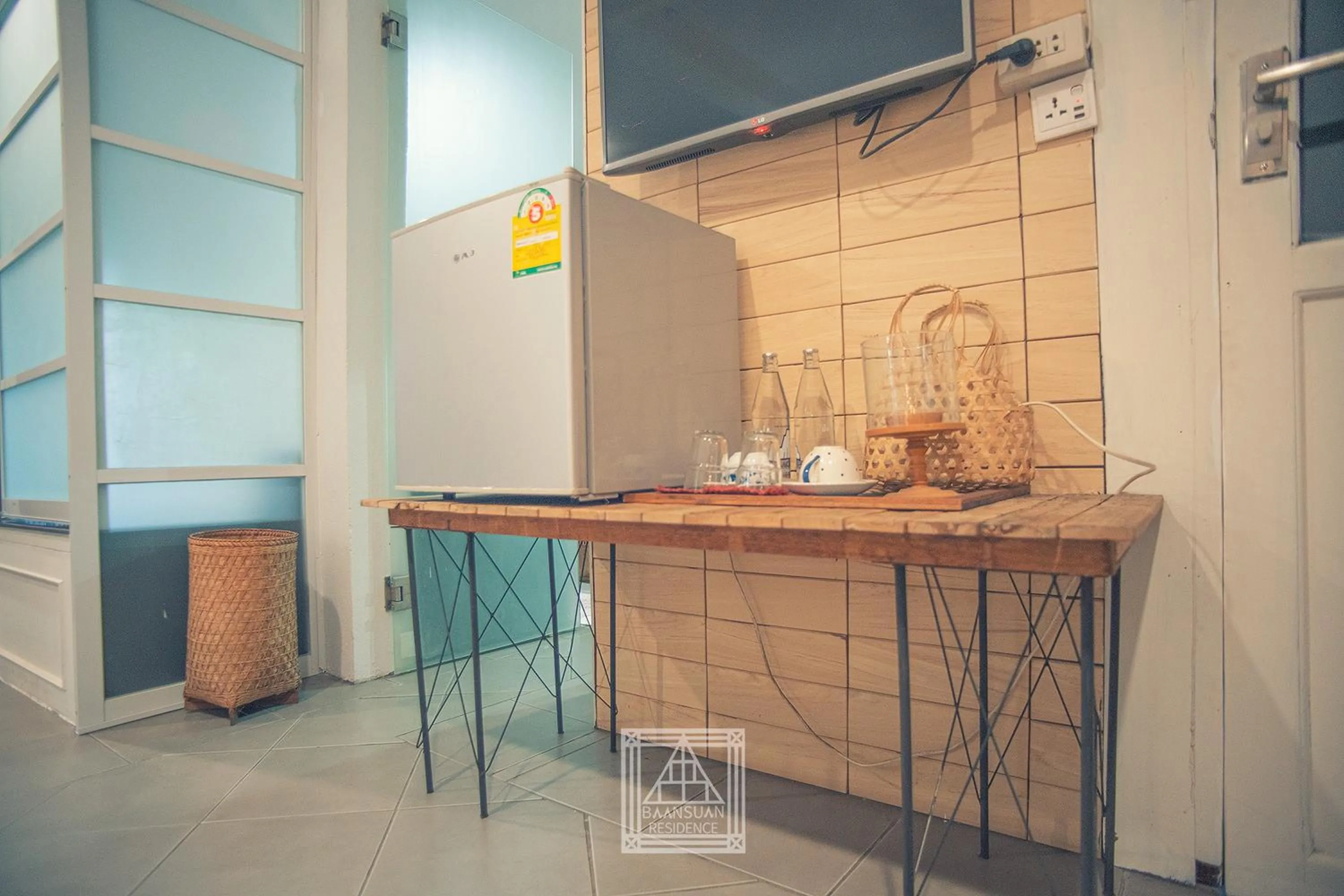 Bedroom in Baan Suan Residence เฮือนพักบ้านสวน