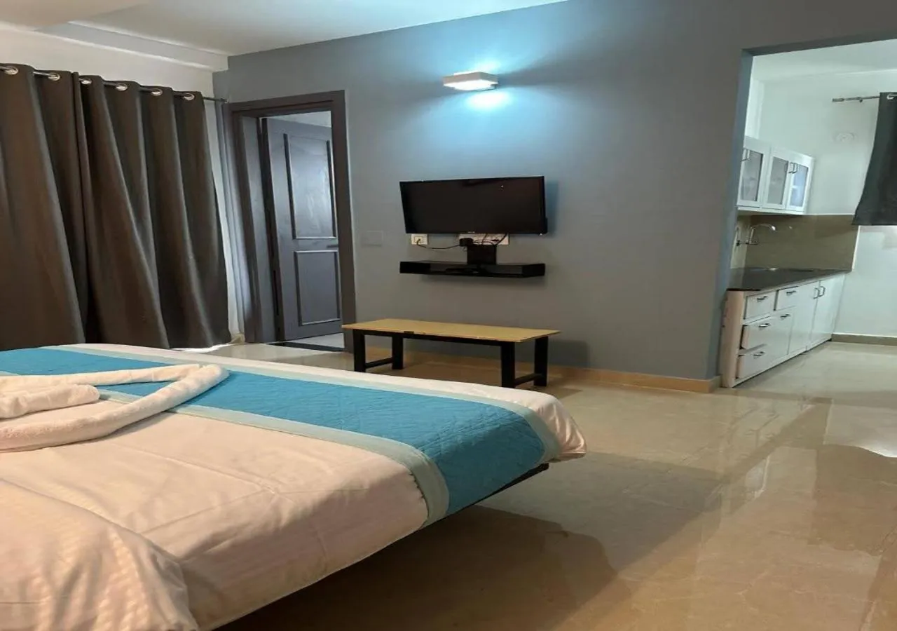 TV and multimedia, Bed in Akshay home stay