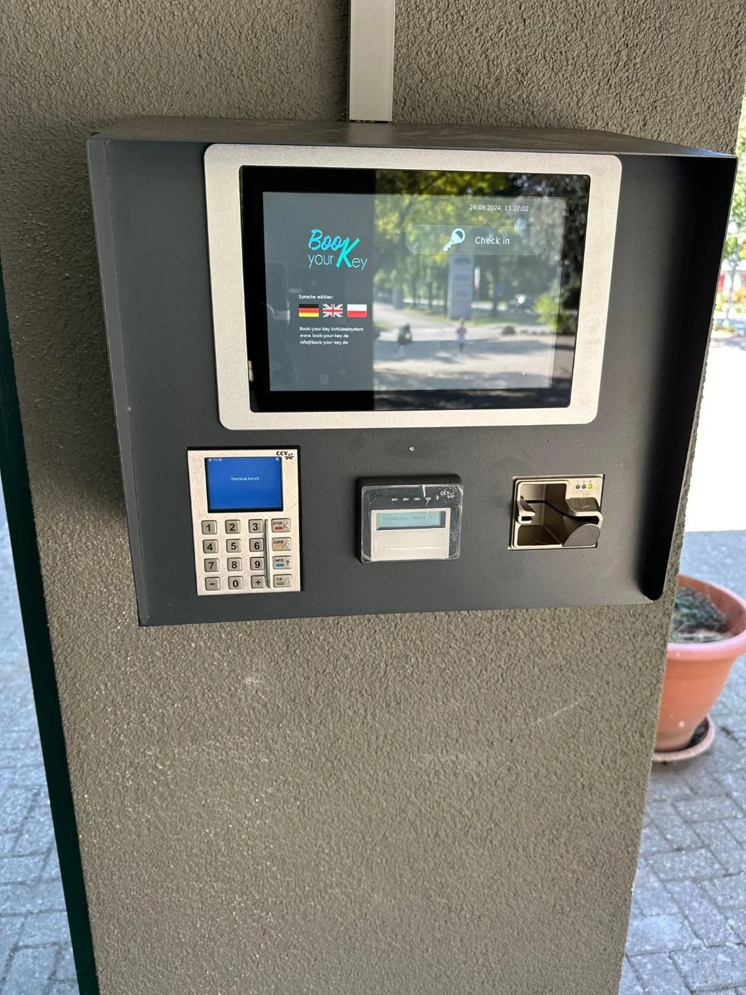 Lobby or reception in Awen Hotel Vechta