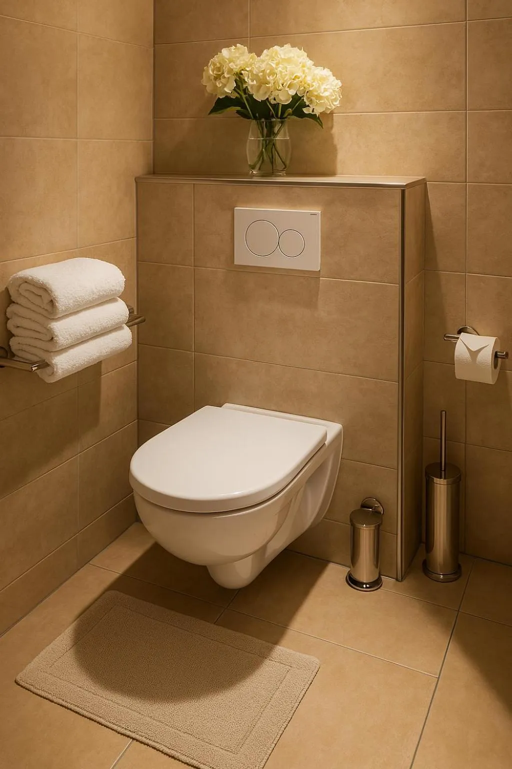 Toilet in Awen Hotel Vechta