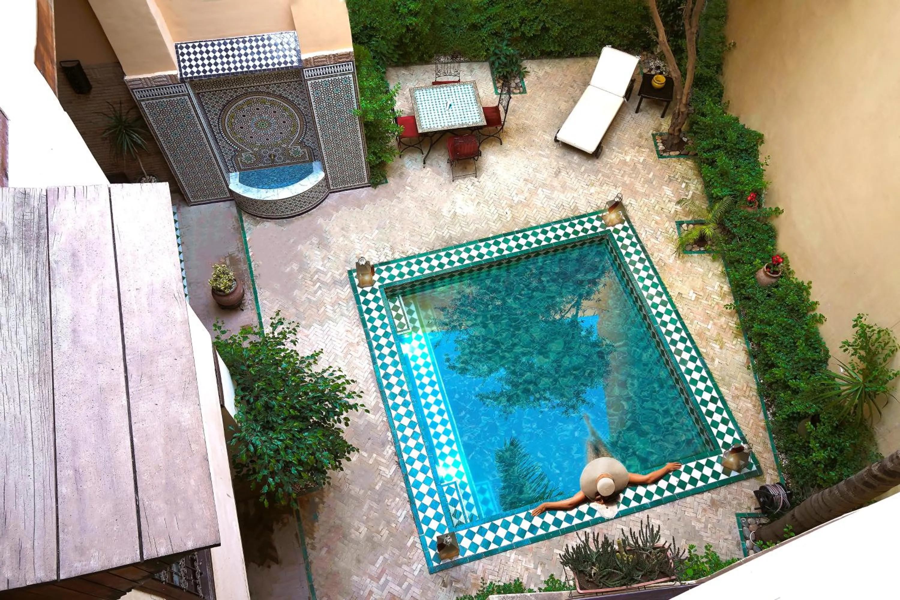 Patio in Riad Dar Pierre