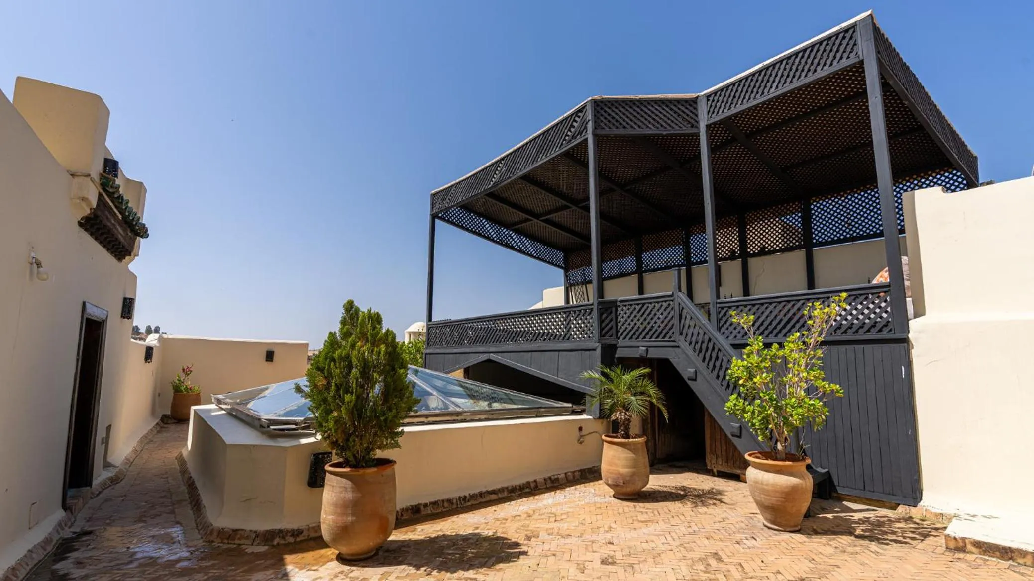 Balcony/Terrace in Riad Dar Pierre