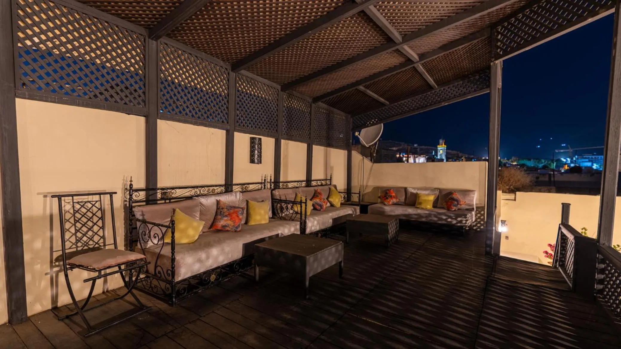 Balcony/Terrace in Riad Dar Pierre