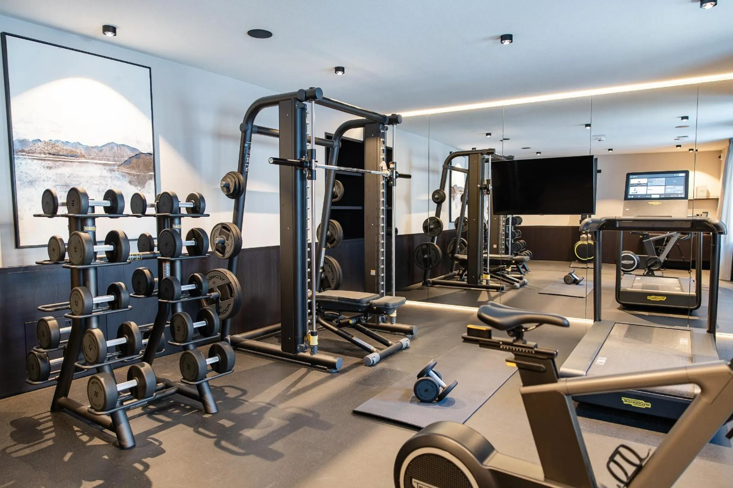 Fitness centre/facilities in Schwarzer Adler - Concept Living