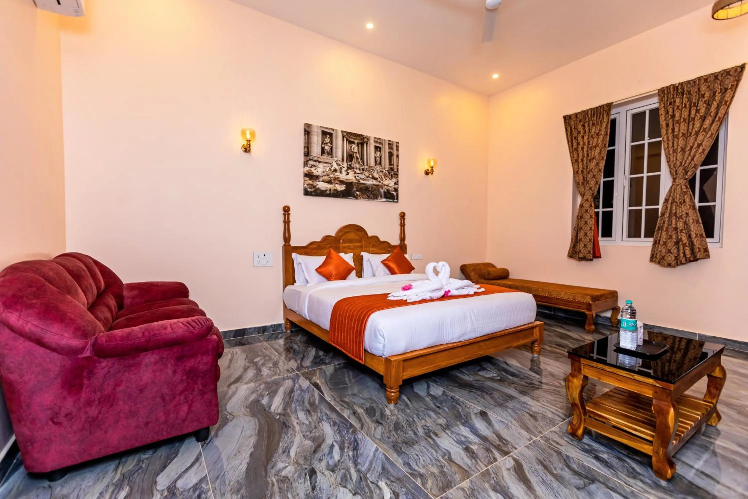 Photo of the whole room, Bed in T Resort with Swimming Pool